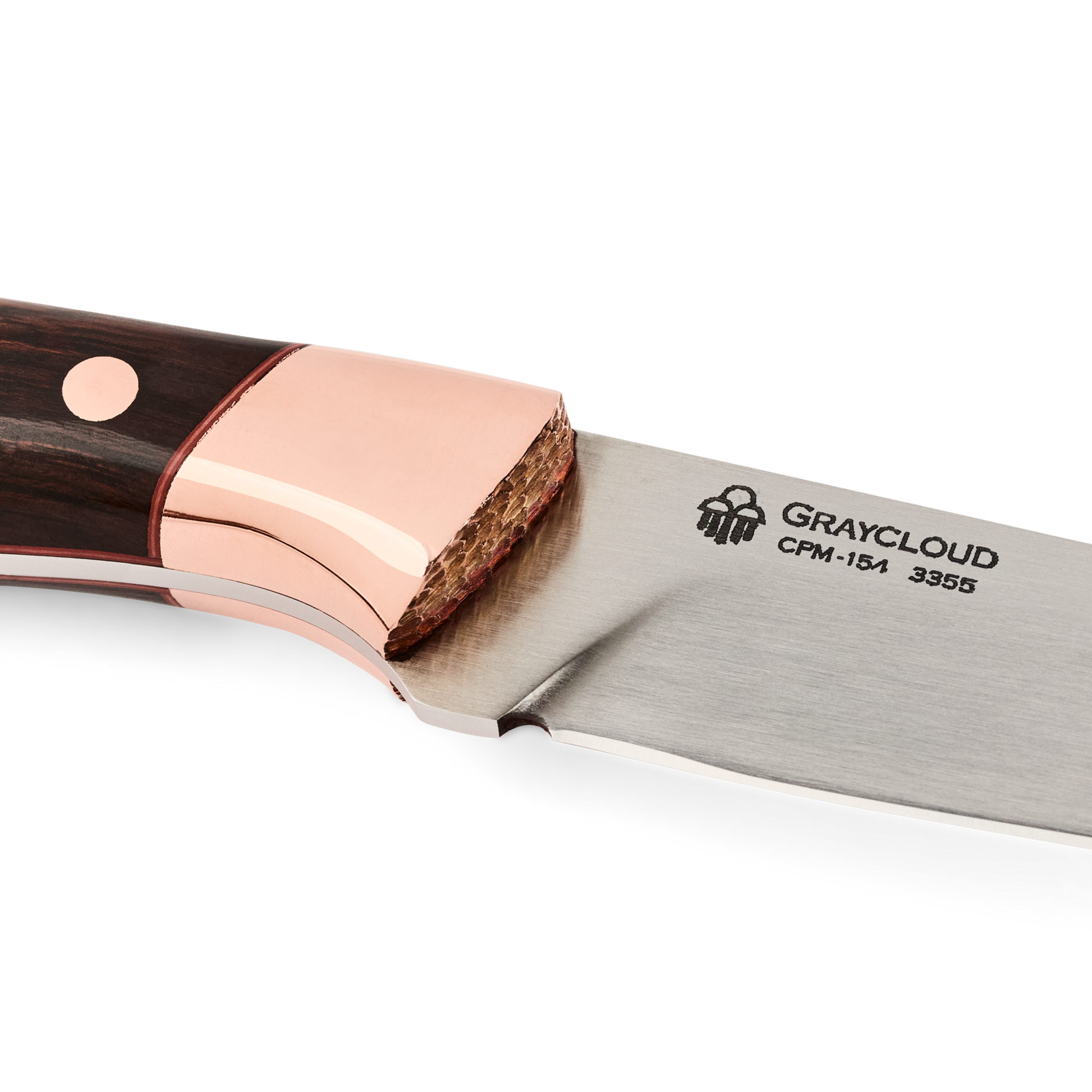 Alternate view of the Filson Filson X Graycloud Tracker Knife - Copper / Ironwood