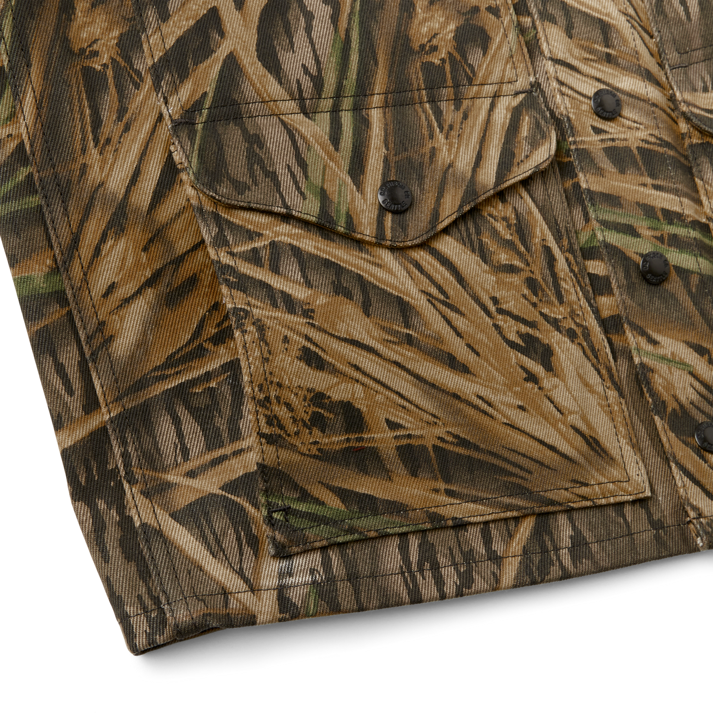 Alternate view of the Filson Rugged Twill Cruiser Vest - Mossy Oak Shadow Grass