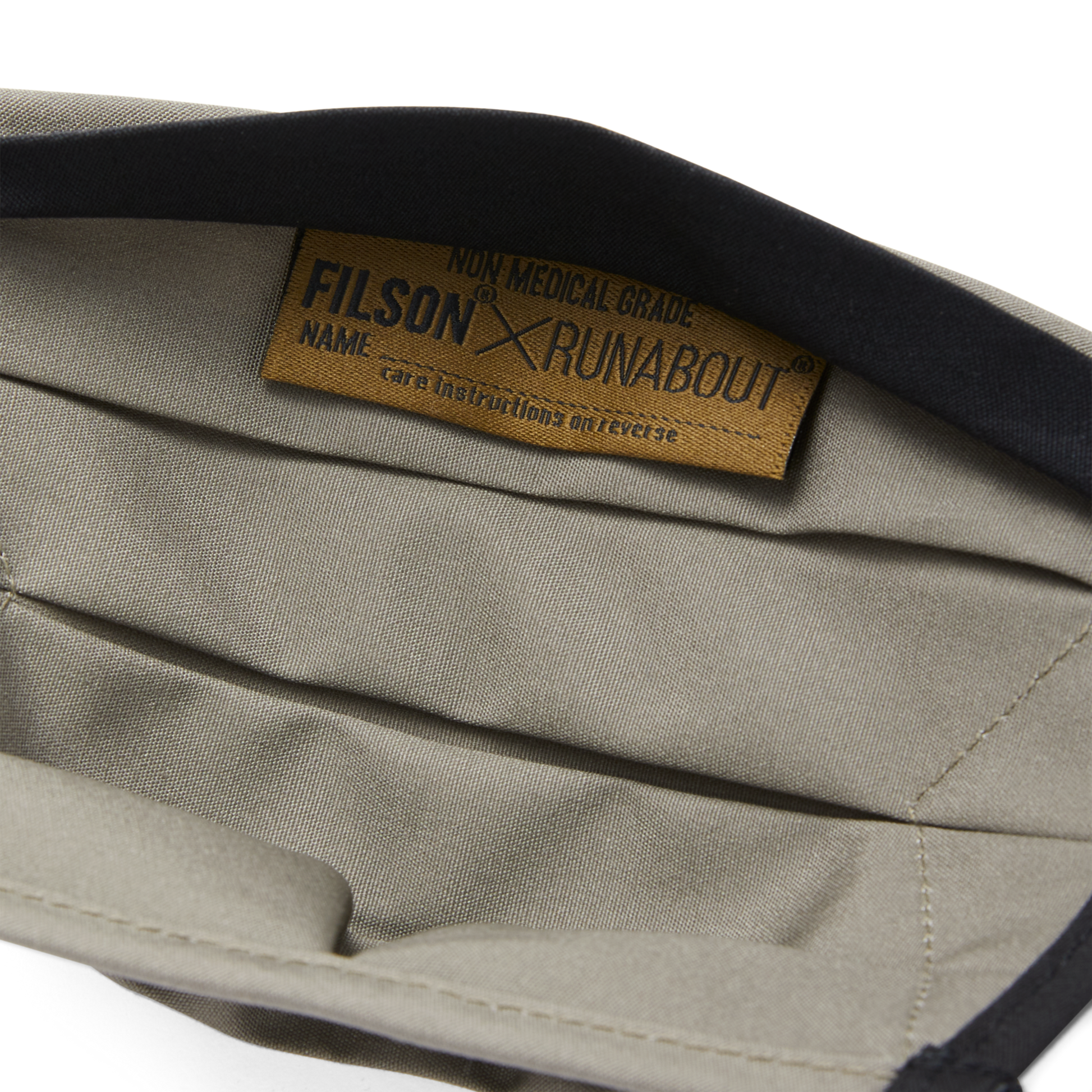 Alternate view of the Filson Filson X Runabout Goods Face Mask - Marsh Olive