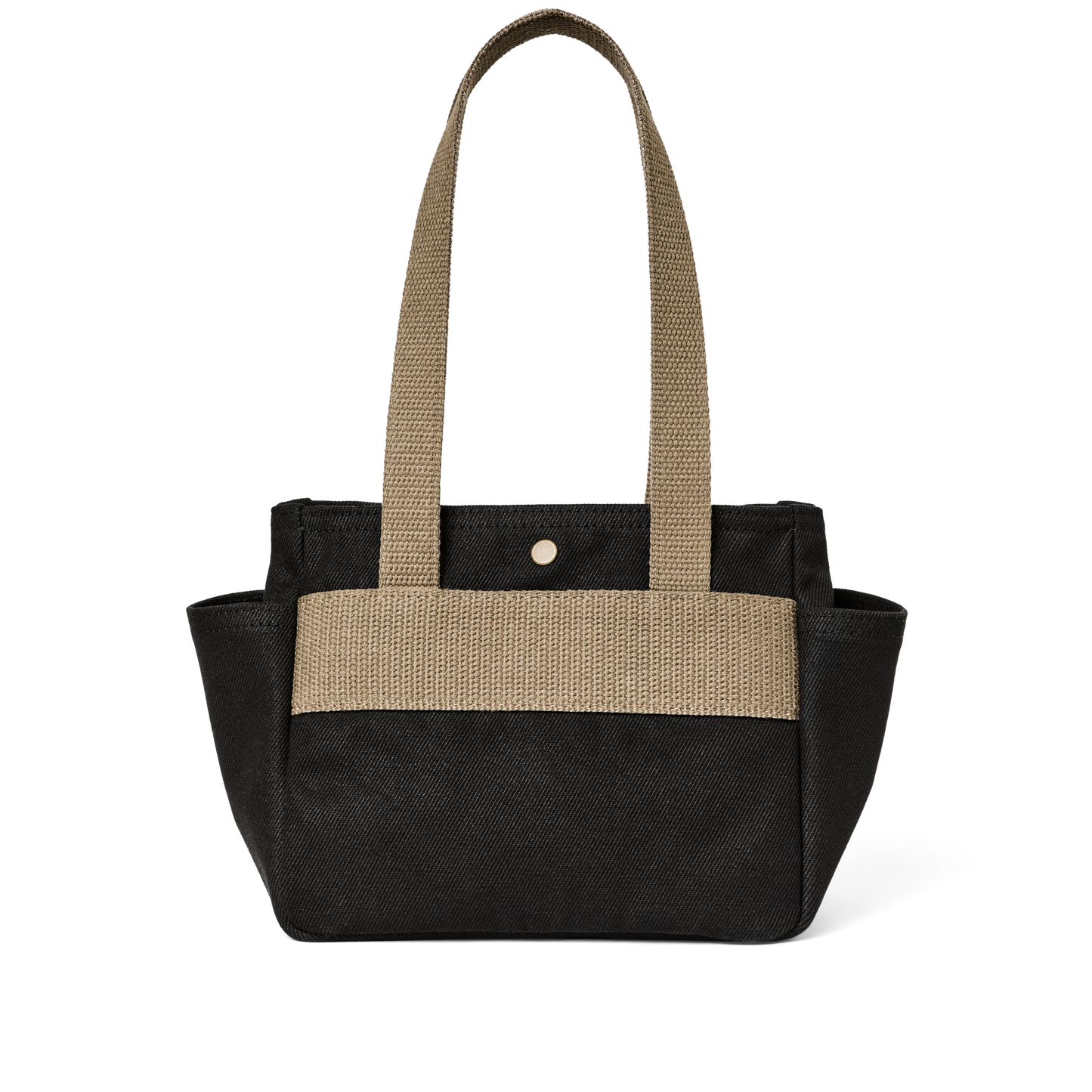 Alternate view of the Filson Rugged Twill Small Open Tote Bag - Black