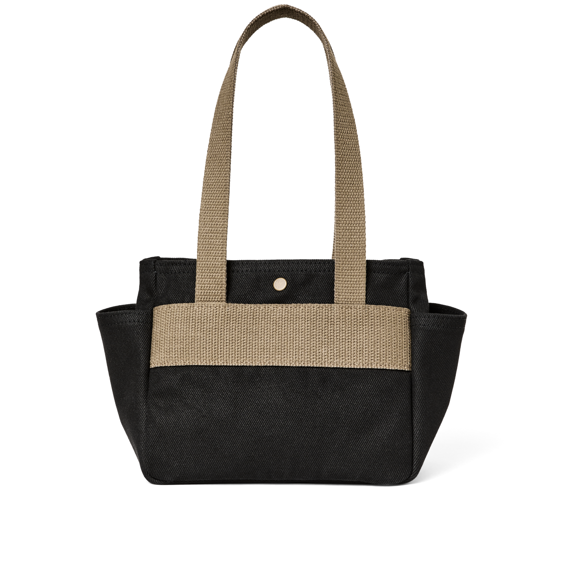 Alternate view of the Filson Rugged Twill Small Open Tote Bag - Black