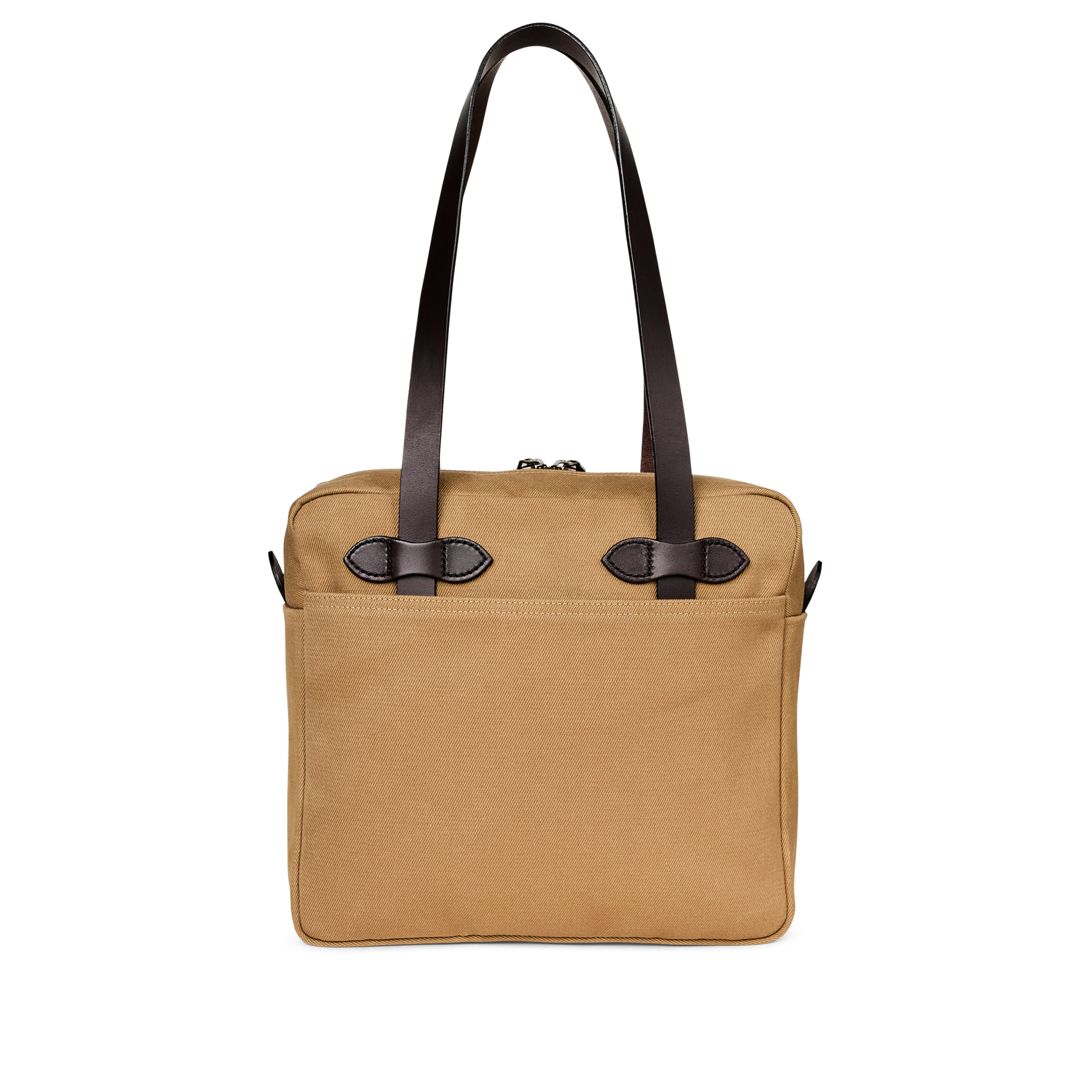 Alternate view of the Filson Rugged Twill Small Zipper Tote Bag - Tan