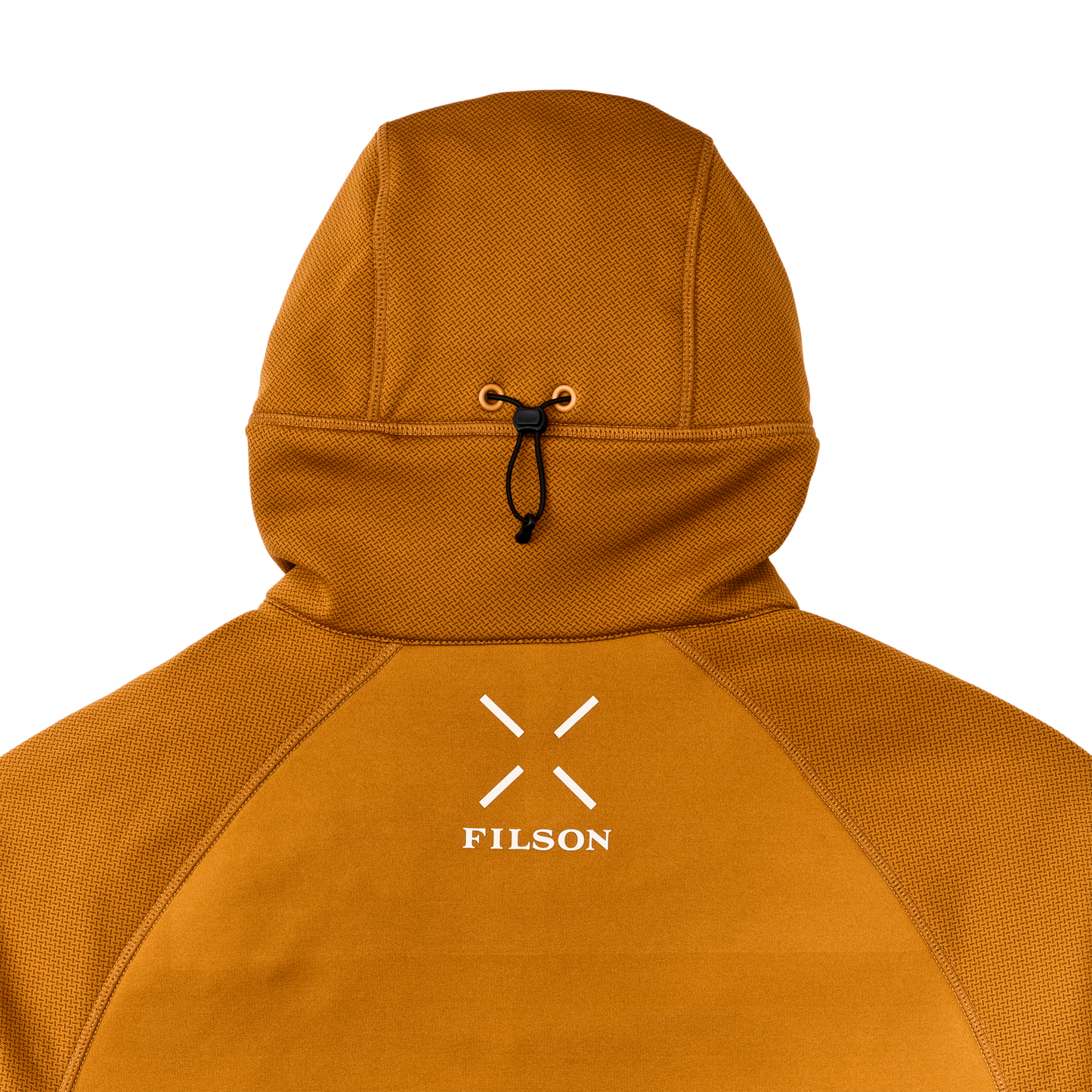 Alternate view of the Filson Filson X Ten Thousand Tactical Hoodie - Buckthorn Brown