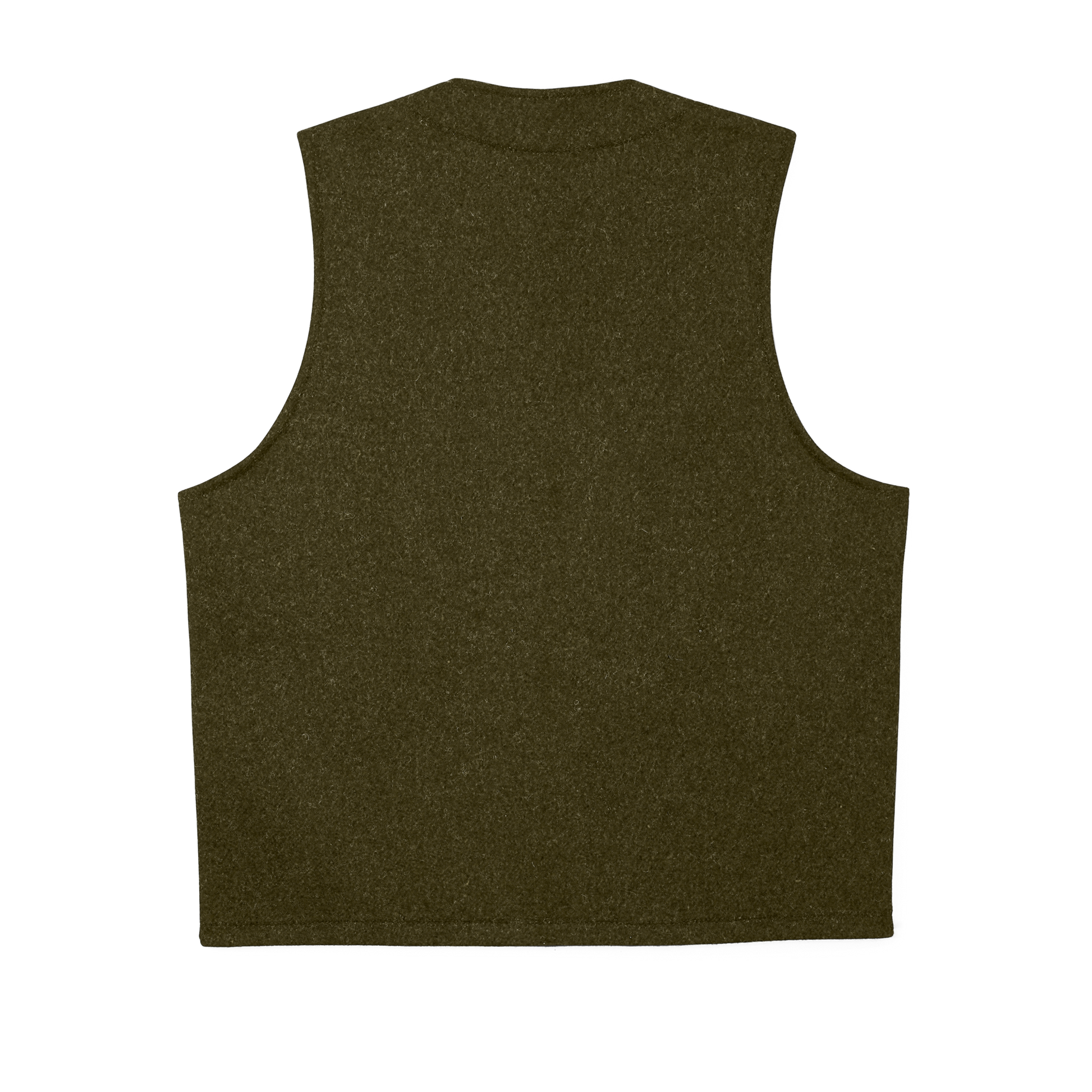 Alternate view of the Filson Mackinaw Wool Vest - Forest Green