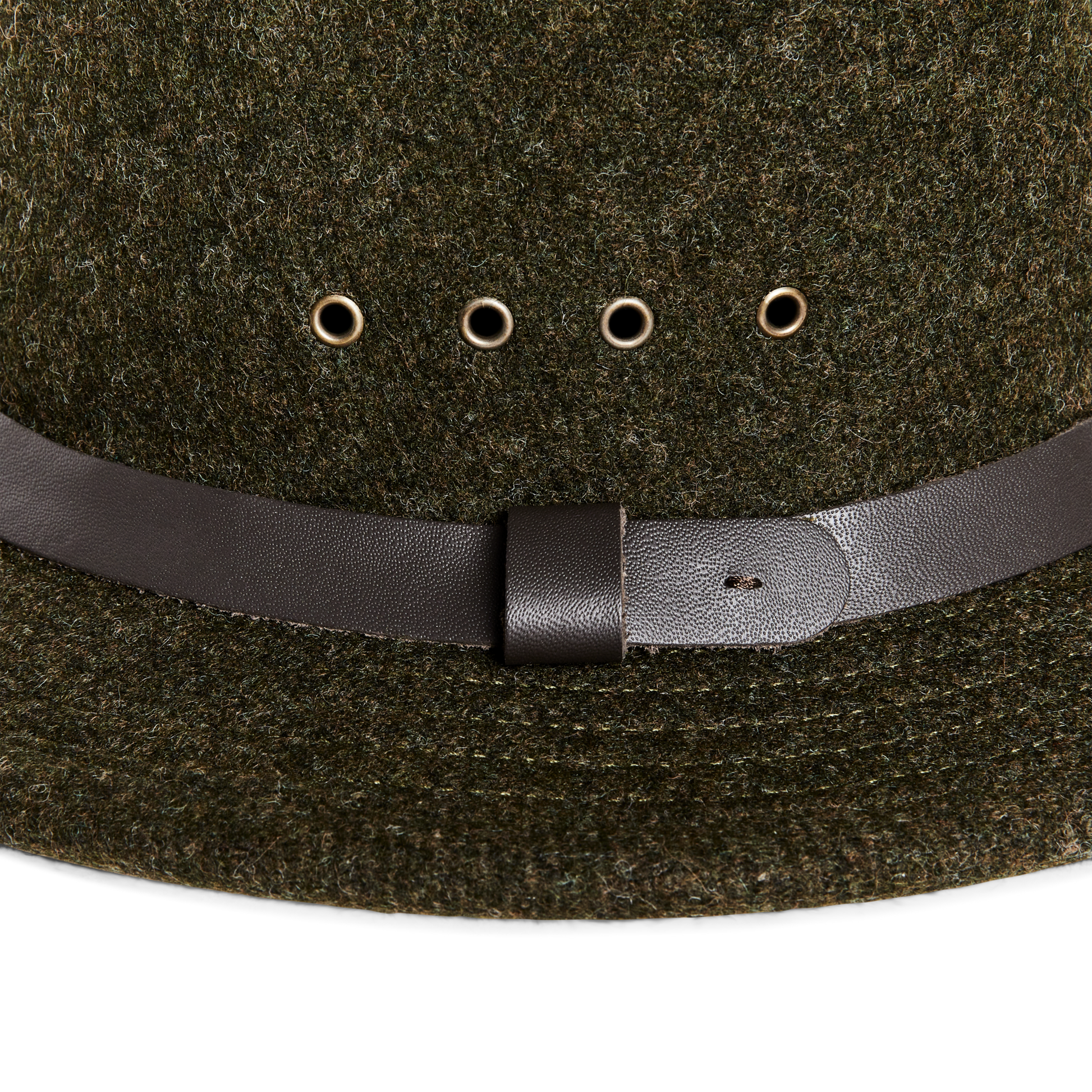 Alternate view of the Filson Wool Packer Hat - Forest Green