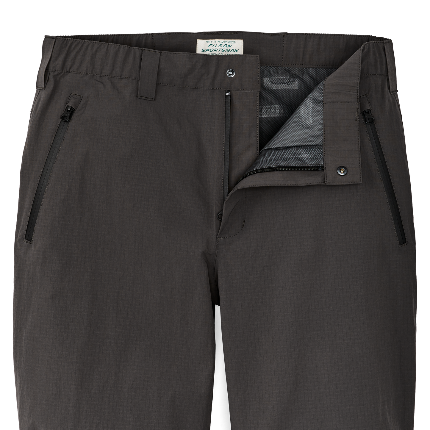 Alternate view of the Filson Swiftwater Rain Pants - Raven