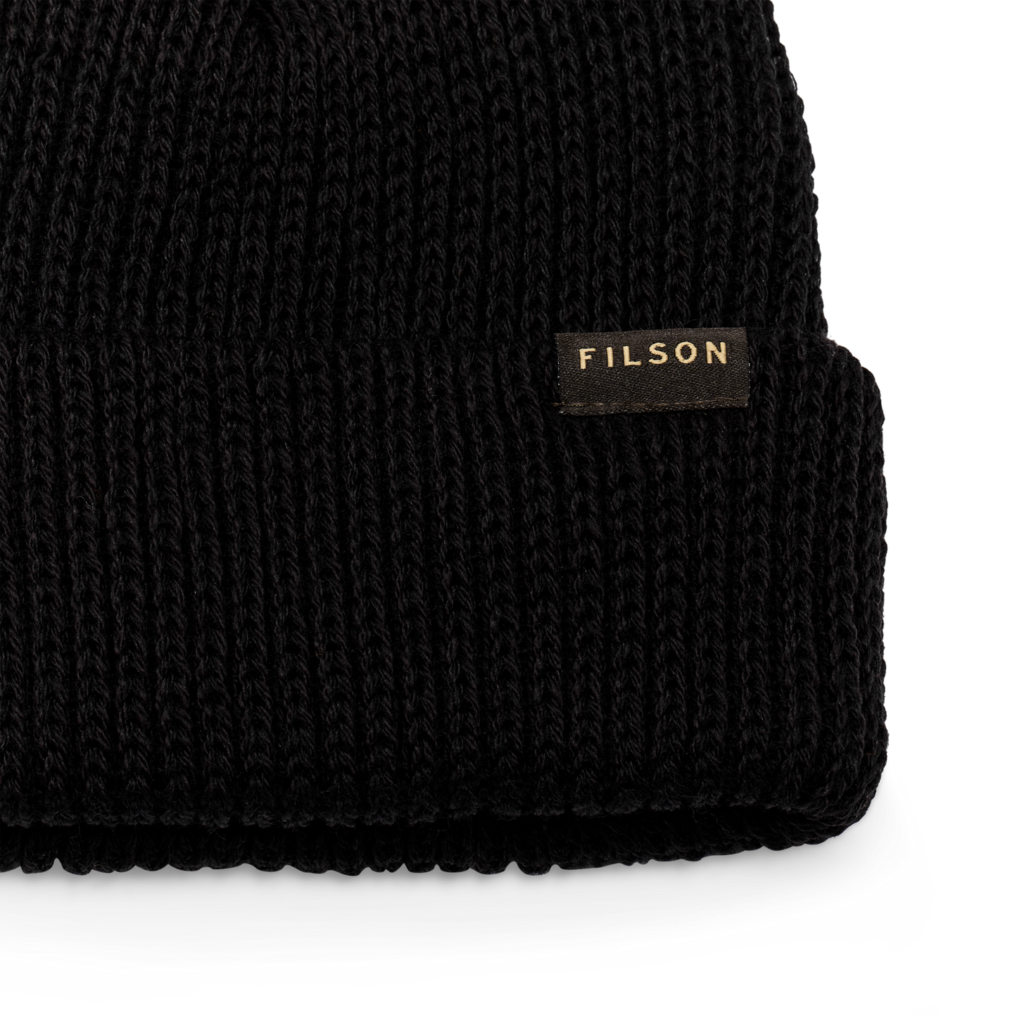 Alternate view of the Filson Watch Cap - Black