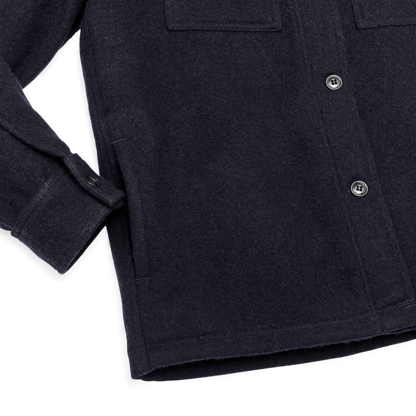 Alternate view of the Filson Women's Wool Overshirt - Navy