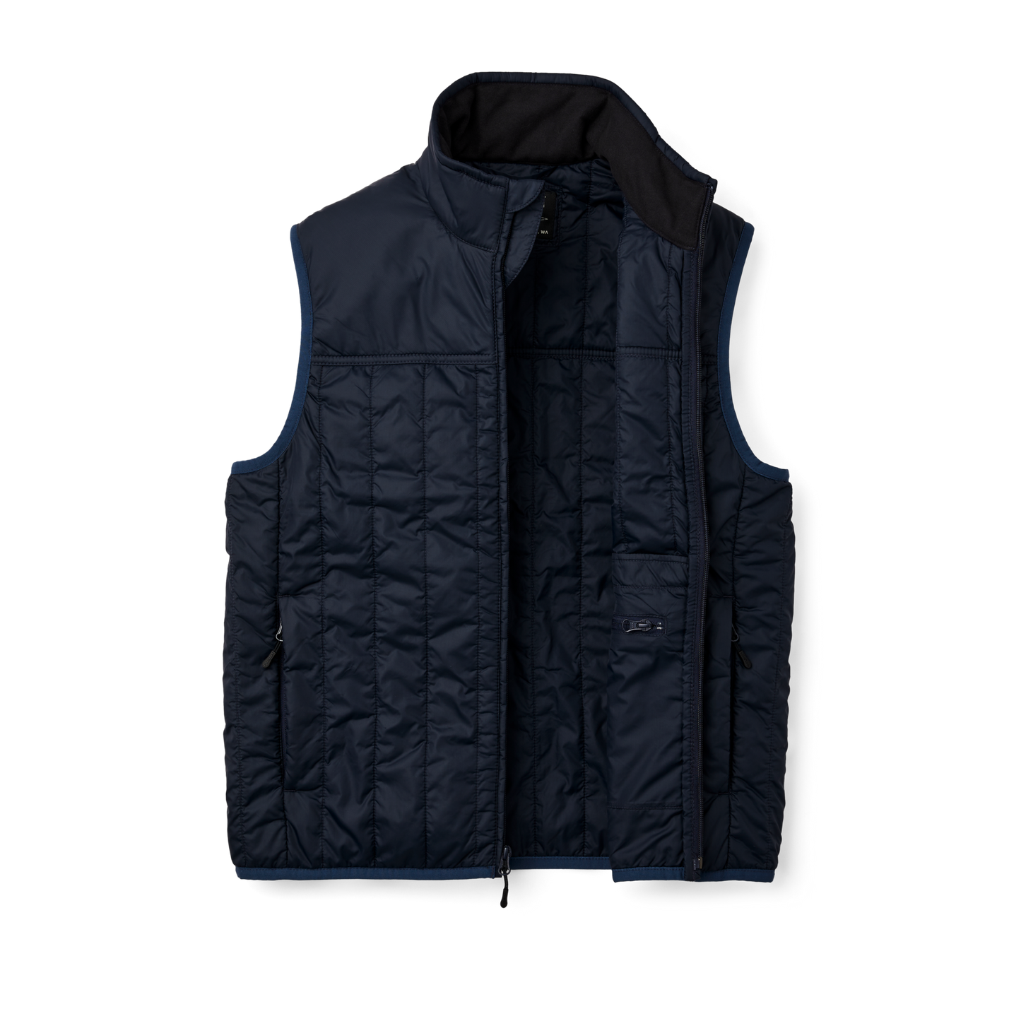 Alternate view of the Filson Ultralight Vest - Blue Coal