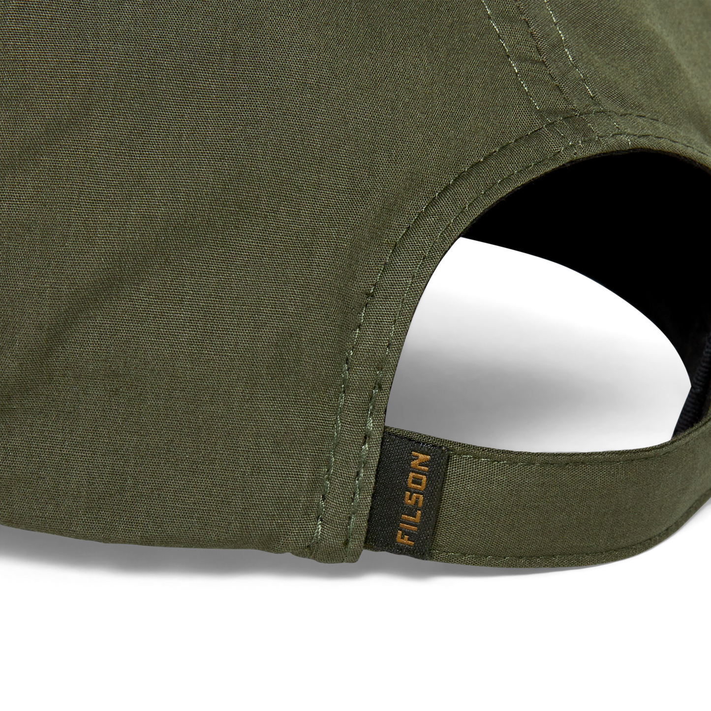 Alternate view of the Filson Lightweight Angler Cap - Dark Forest / Evergreen Patch