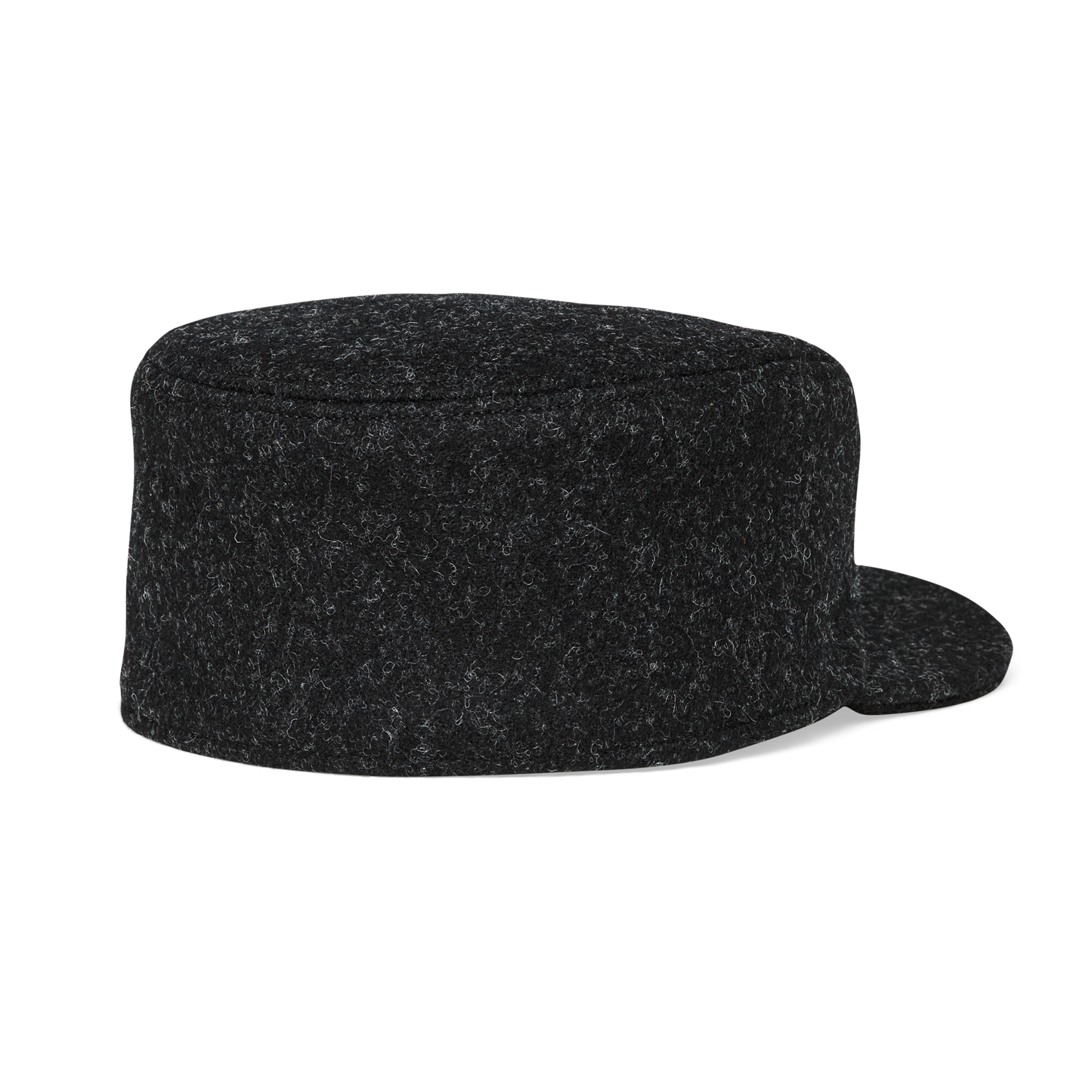 Alternate view of the Filson Mackinaw Wool Cap - Charcoal