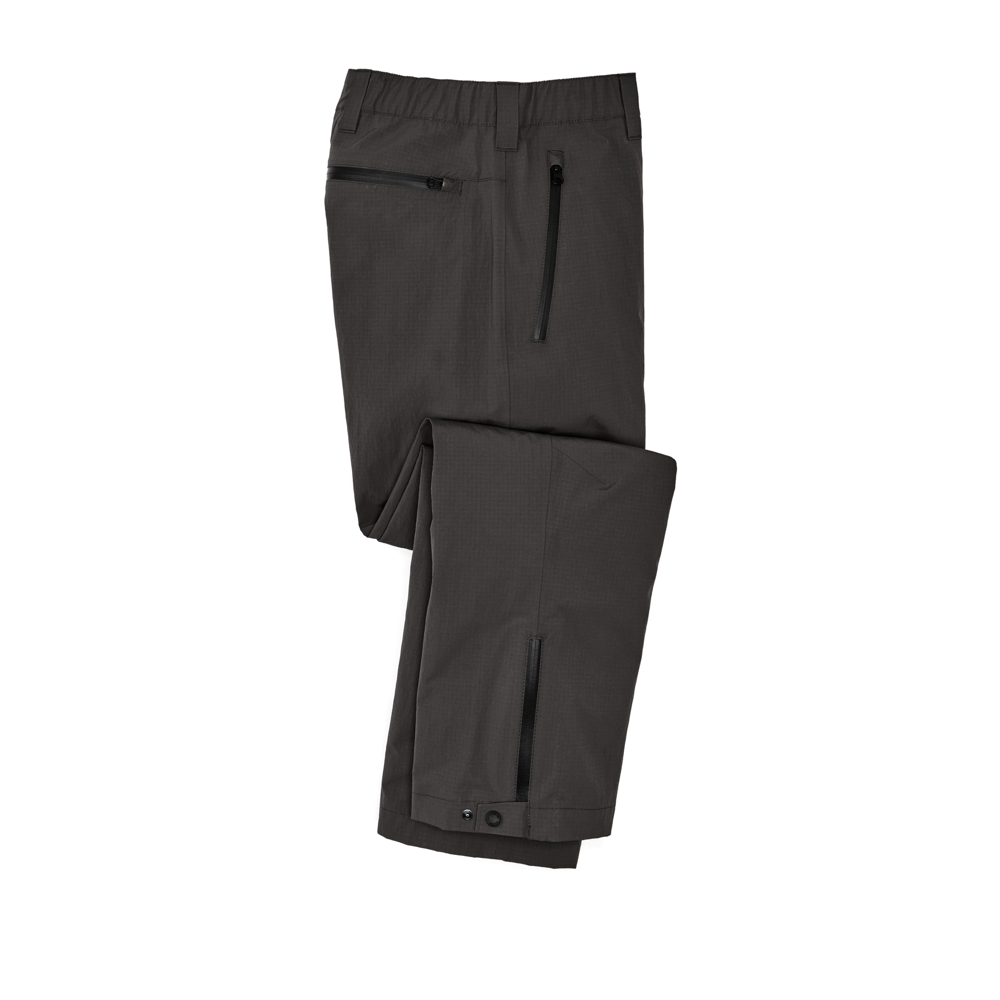 Front-facing image of the Filson Swiftwater Rain Pants - Raven