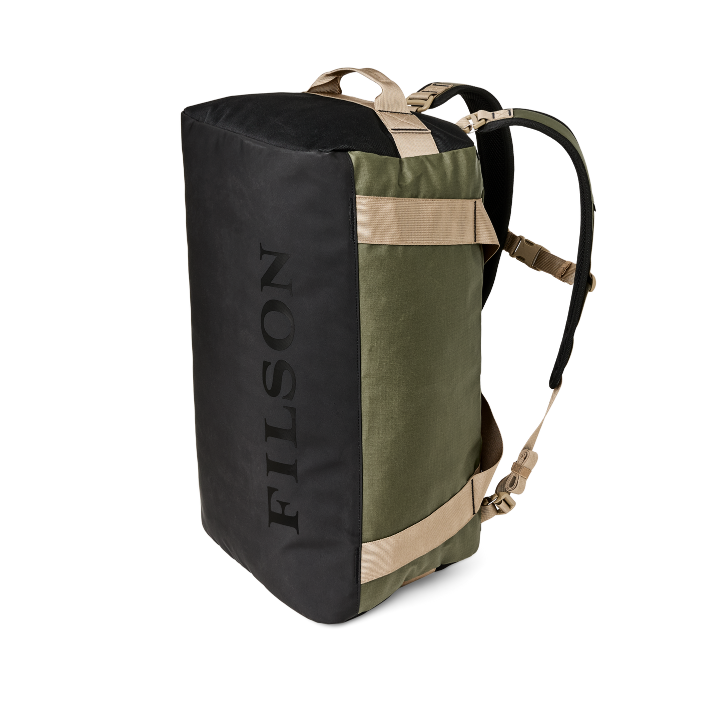 Alternate view of the Filson Scout Medium Duffle - Olive / Black / Covert