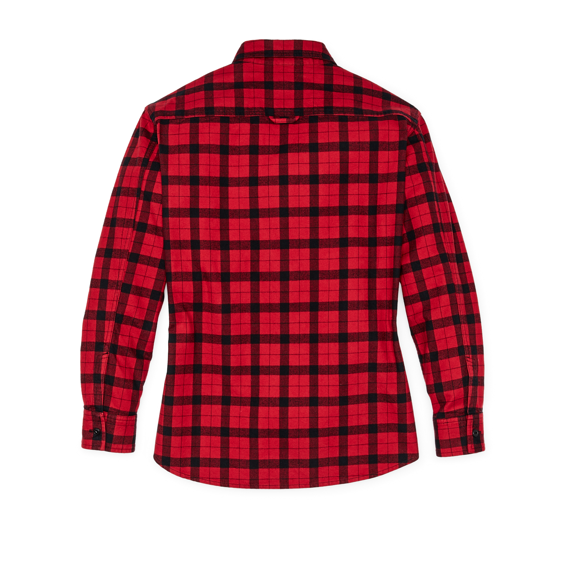 Alternate view of the Filson Women's Alaskan Guide Shirt - Red / Black Plaid