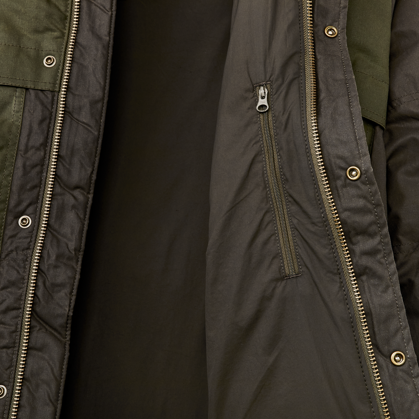 Alternate view of the Filson Down Cruiser Parka - Otter Green