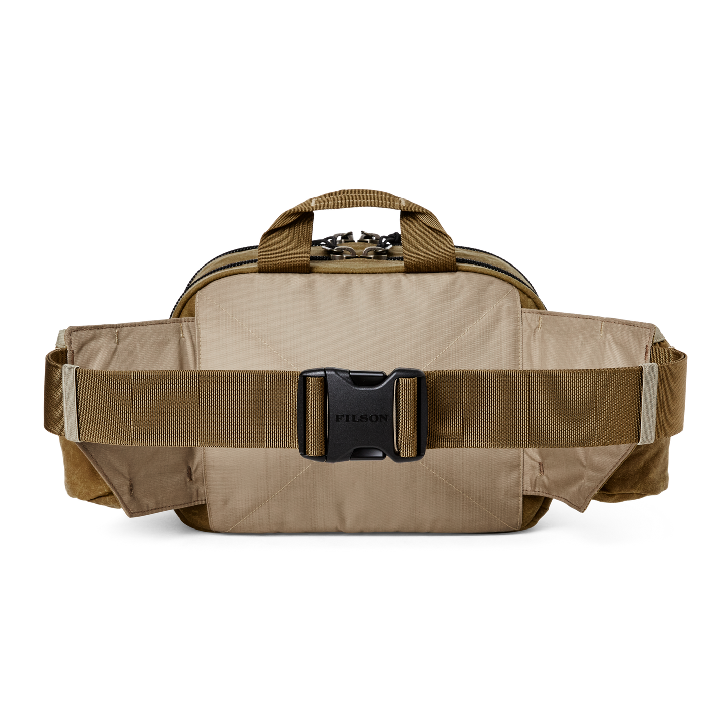 Alternate view of the Filson Tin Cloth Fishing Pack - Dark Tan