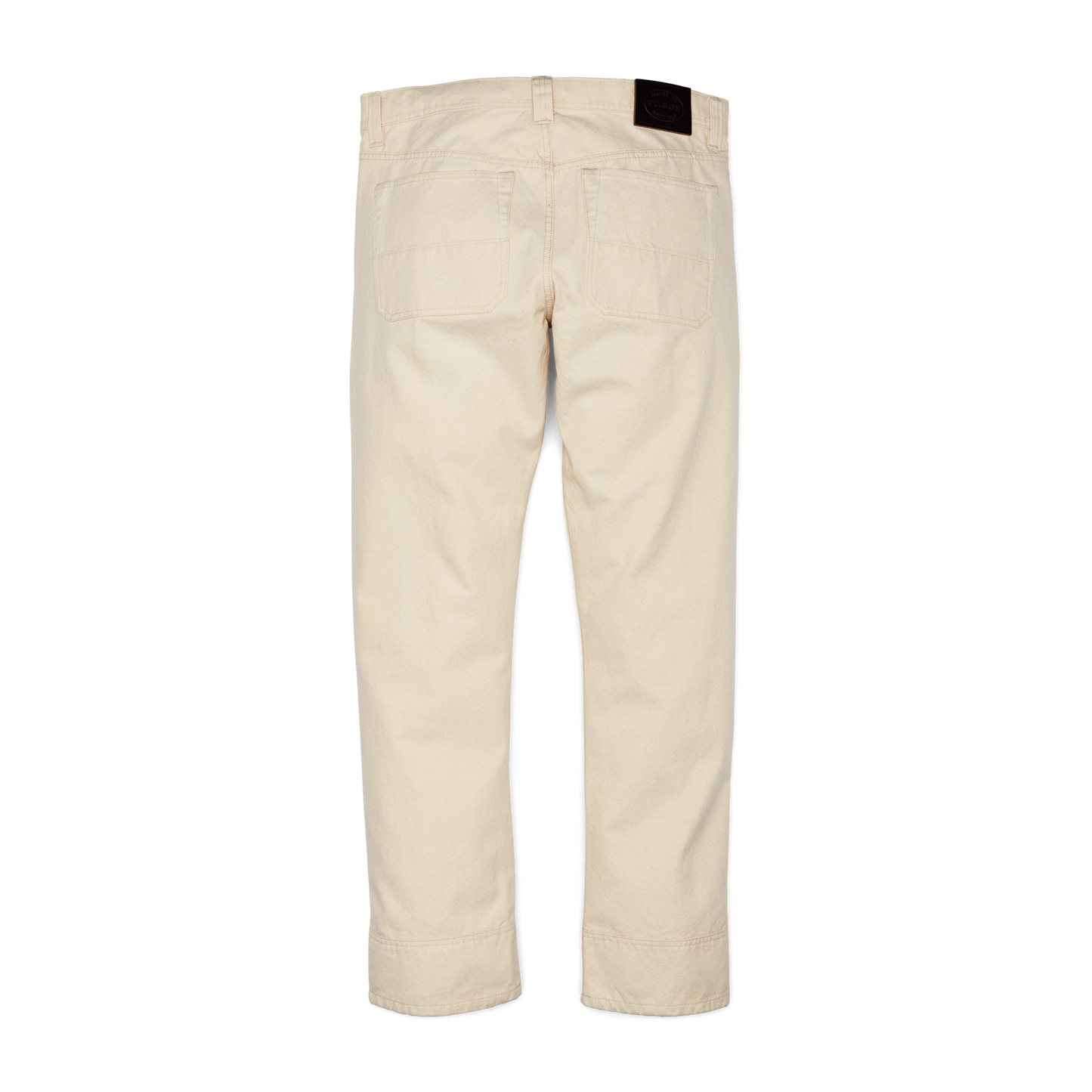 Alternate view of the Filson Dry Tin Cloth 5-pocket Pants - Natural Seed