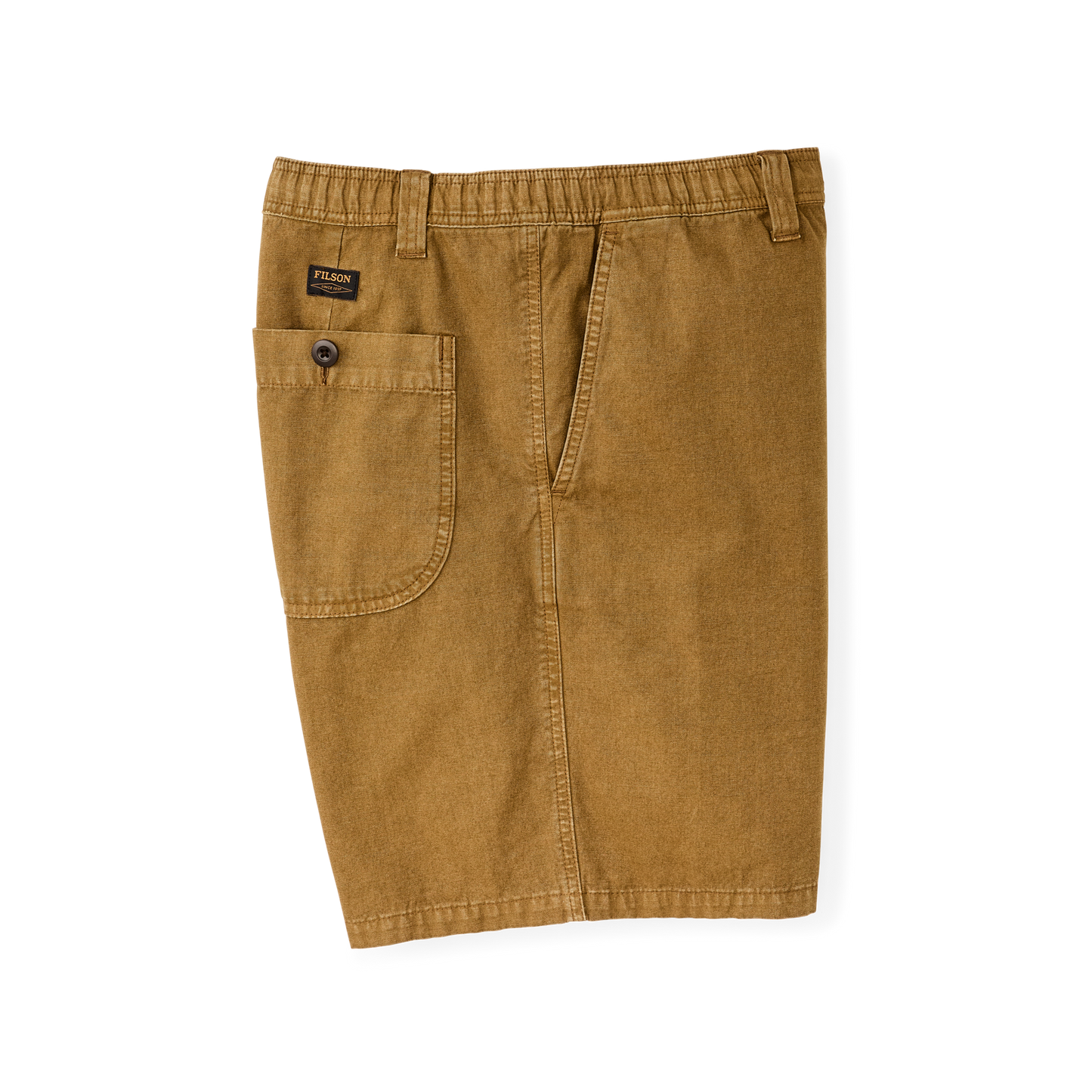 Alternate view of the Filson Oakville Canvas Shorts - Bronze Brown