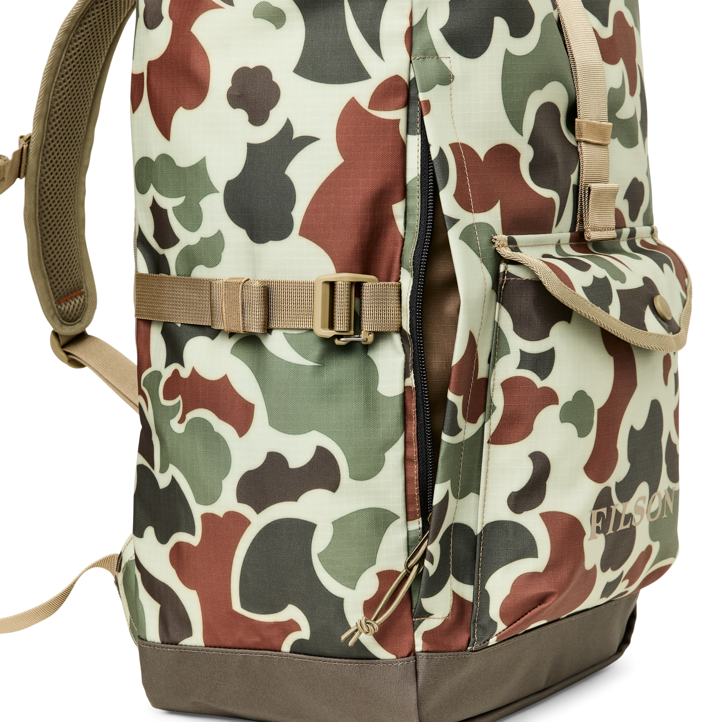 Alternate view of the Filson Scout Backpack - Shrub Camo / Canteen / Covert