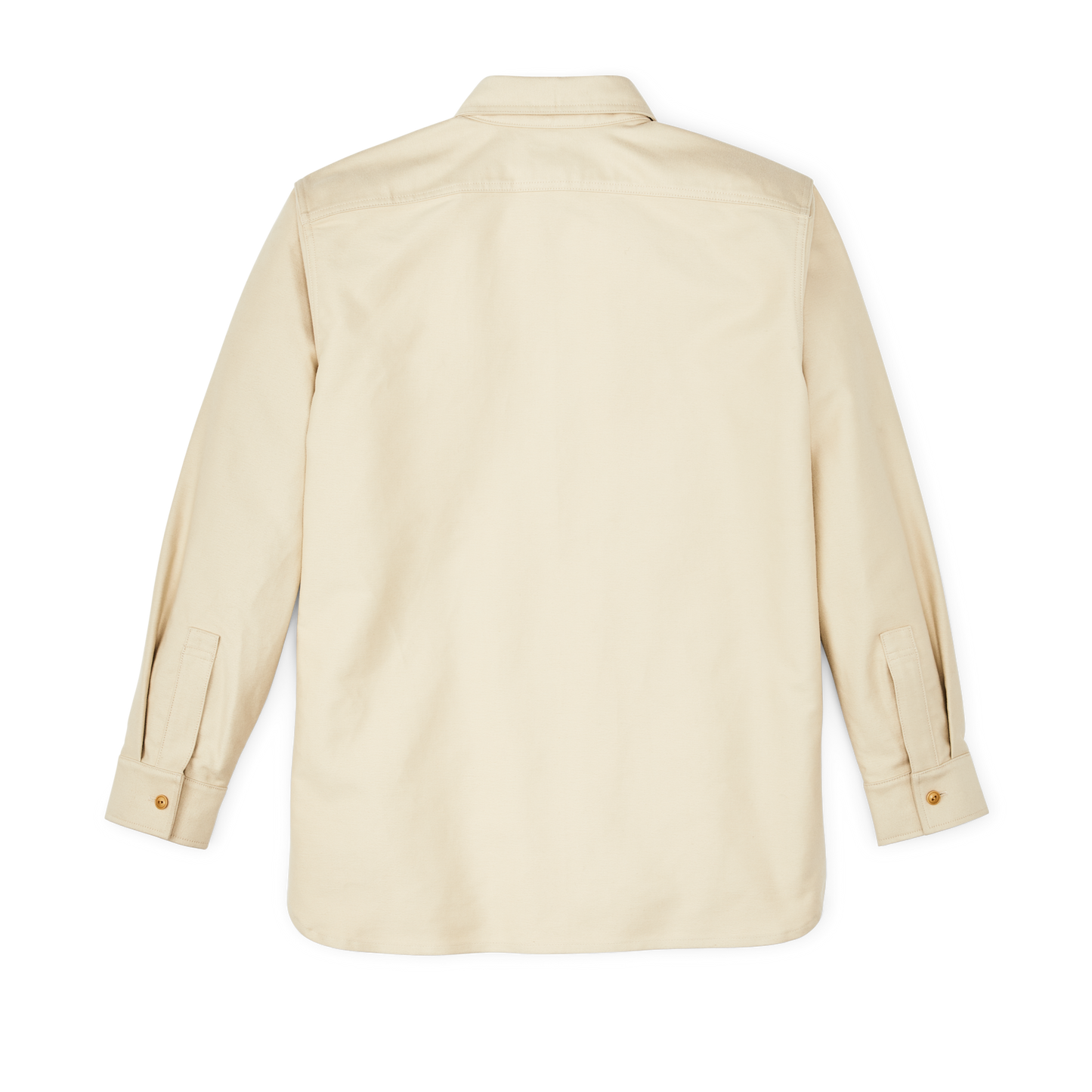 Alternate view of the Filson Moleskin Quarter Zip Shirt - Khaki