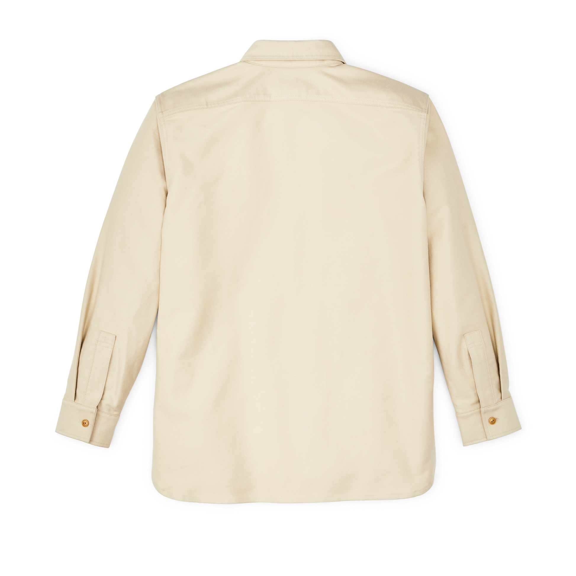 Alternate view of the Filson Moleskin Quarter Zip Shirt - Khaki