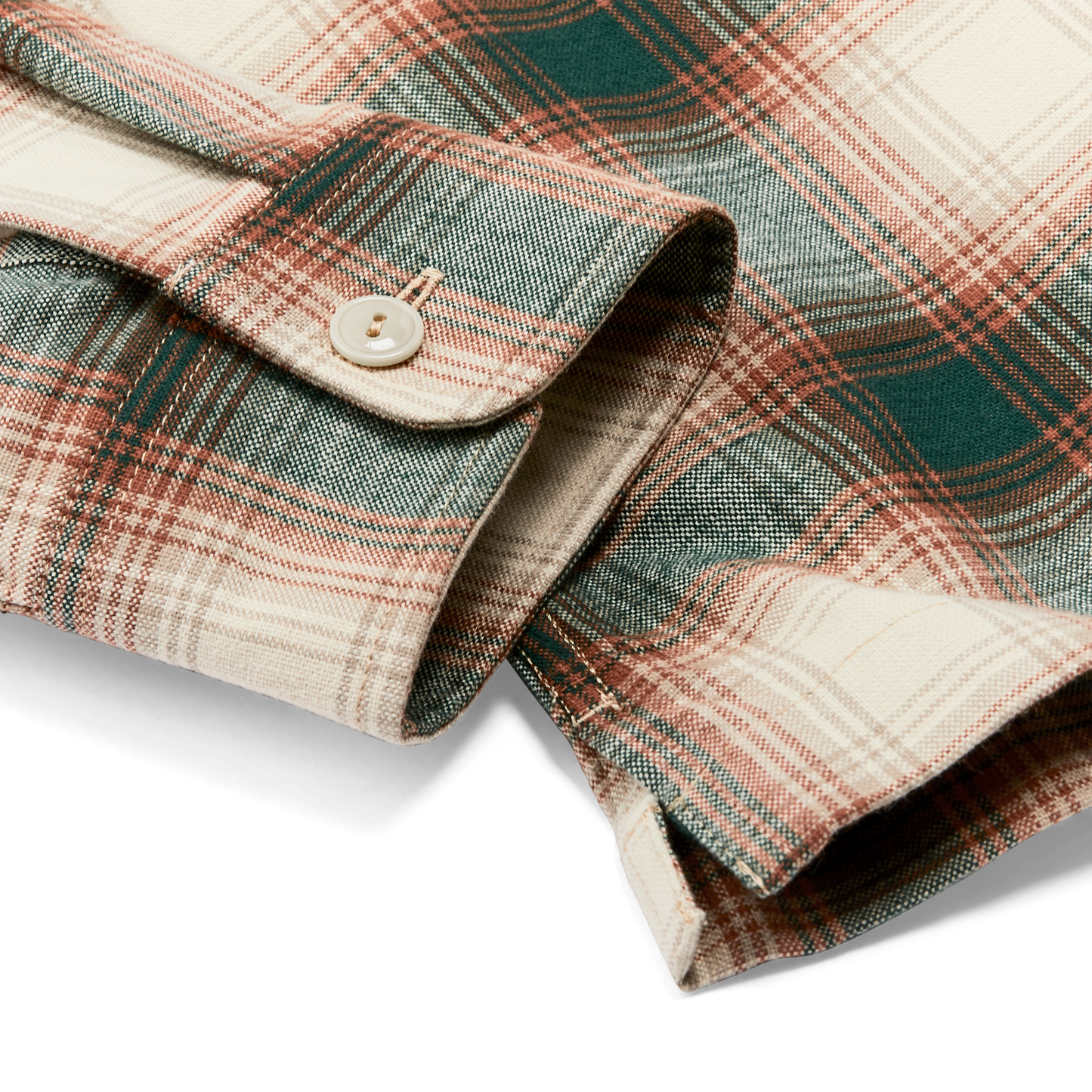 Alternate view of the Filson Elk Heights Camp Shirt - Rust / Pine Grove Plaid