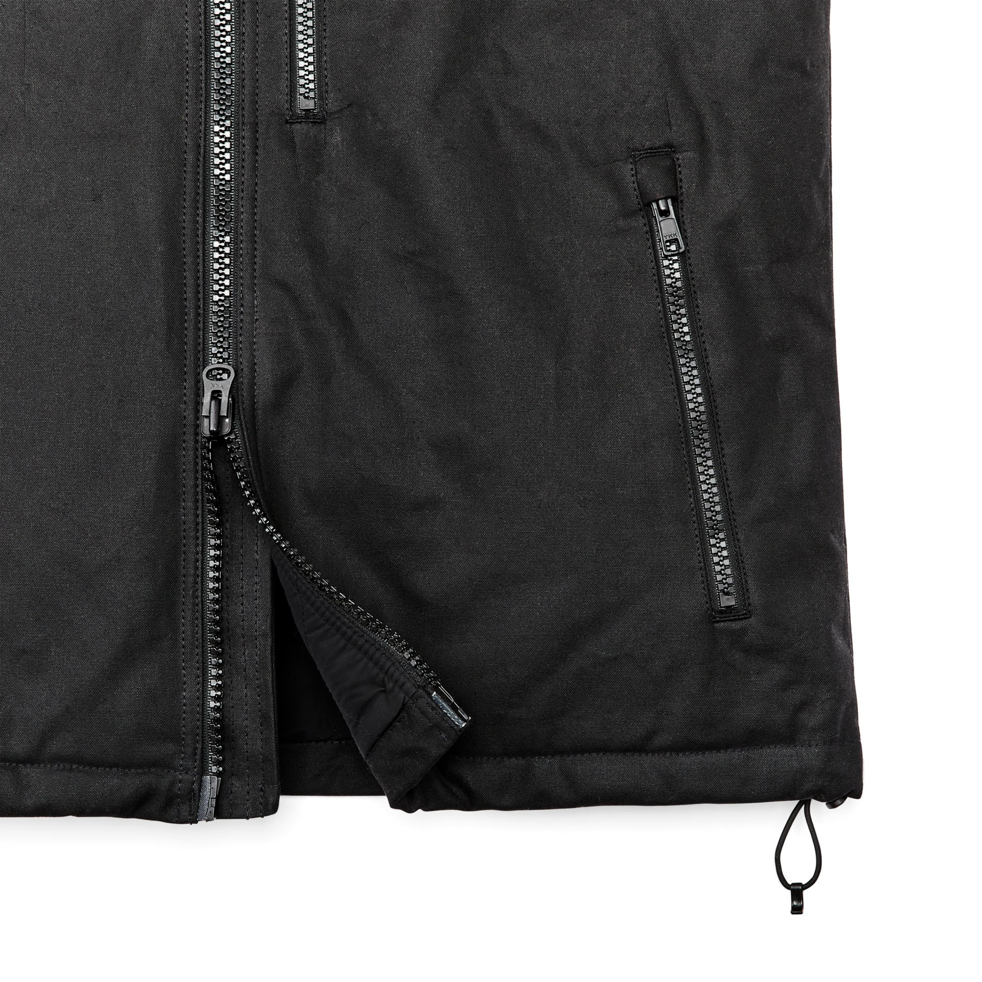 Alternate view of the Filson Tin Cloth Primaloft¬Æ Vest - Black