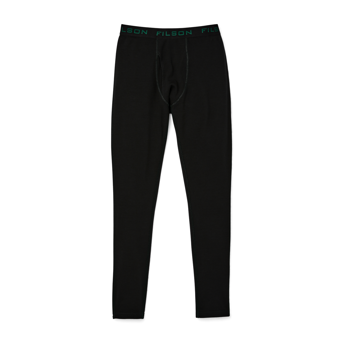 Alternate view of the Filson 400g Merino Wool Bottoms - Black