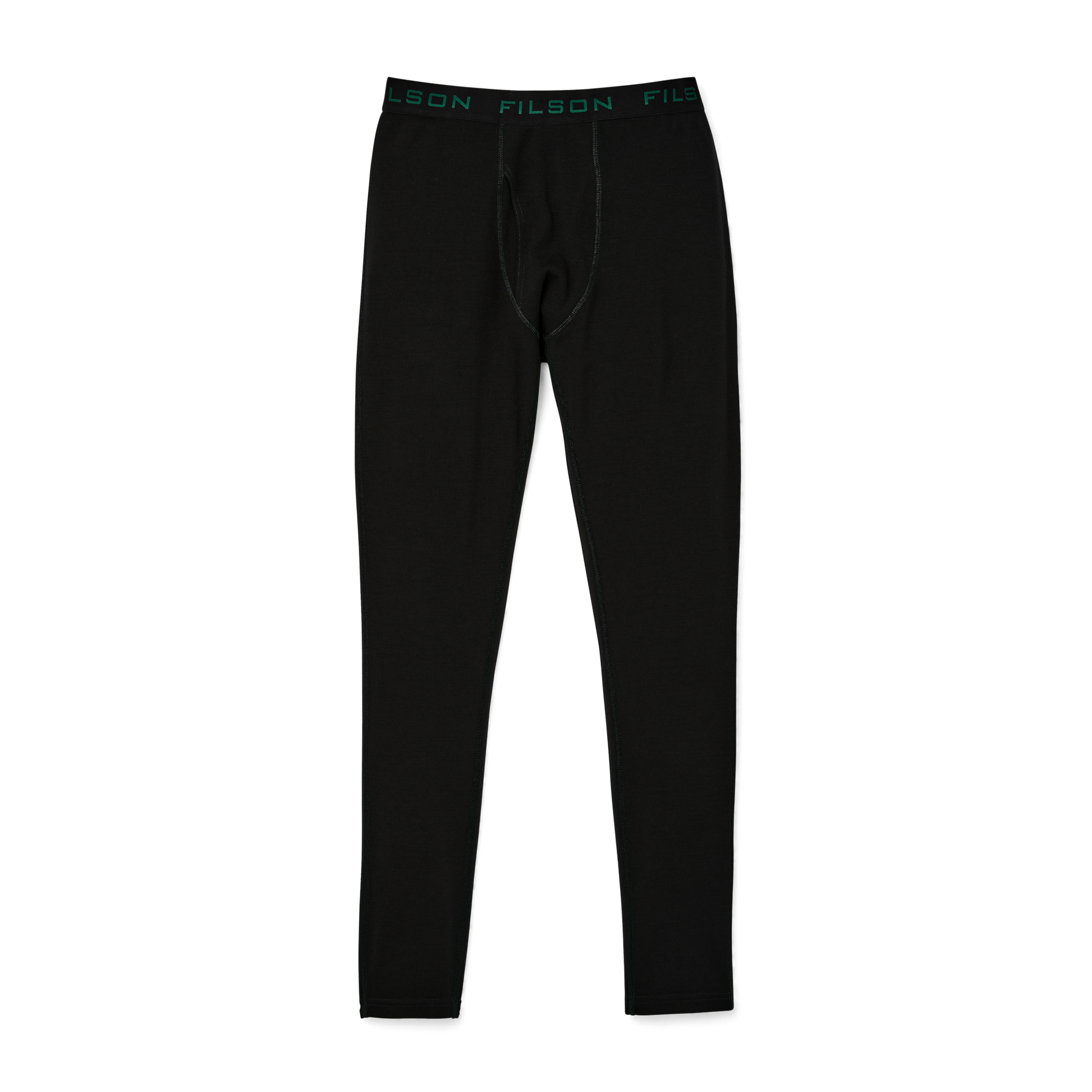 Alternate view of the Filson 400g Merino Wool Bottoms - Black