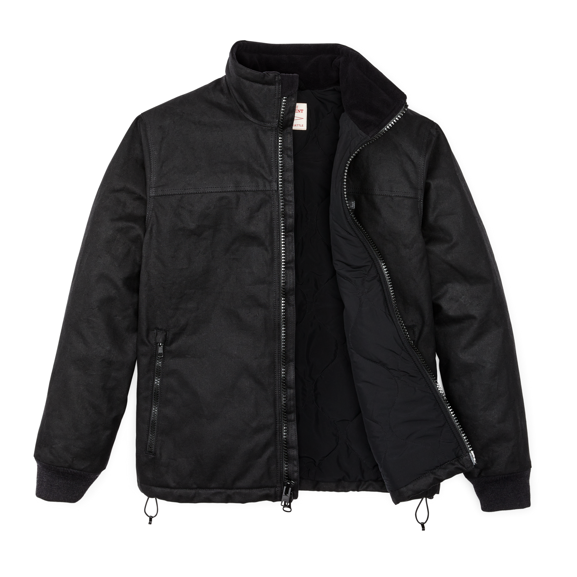 Alternate view of the Filson Tin Cloth Primaloft¬Æ Jacket - Black