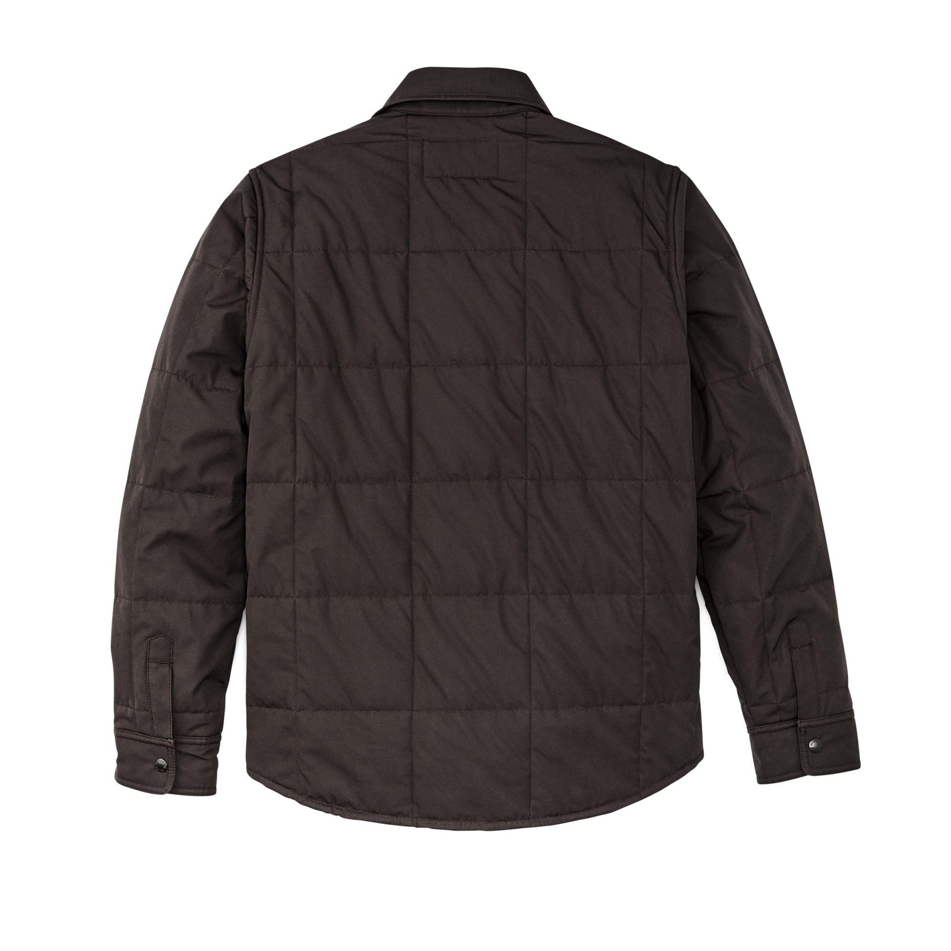 Alternate view of the Filson Cover Cloth Quilted Jac-shirt - Cinder