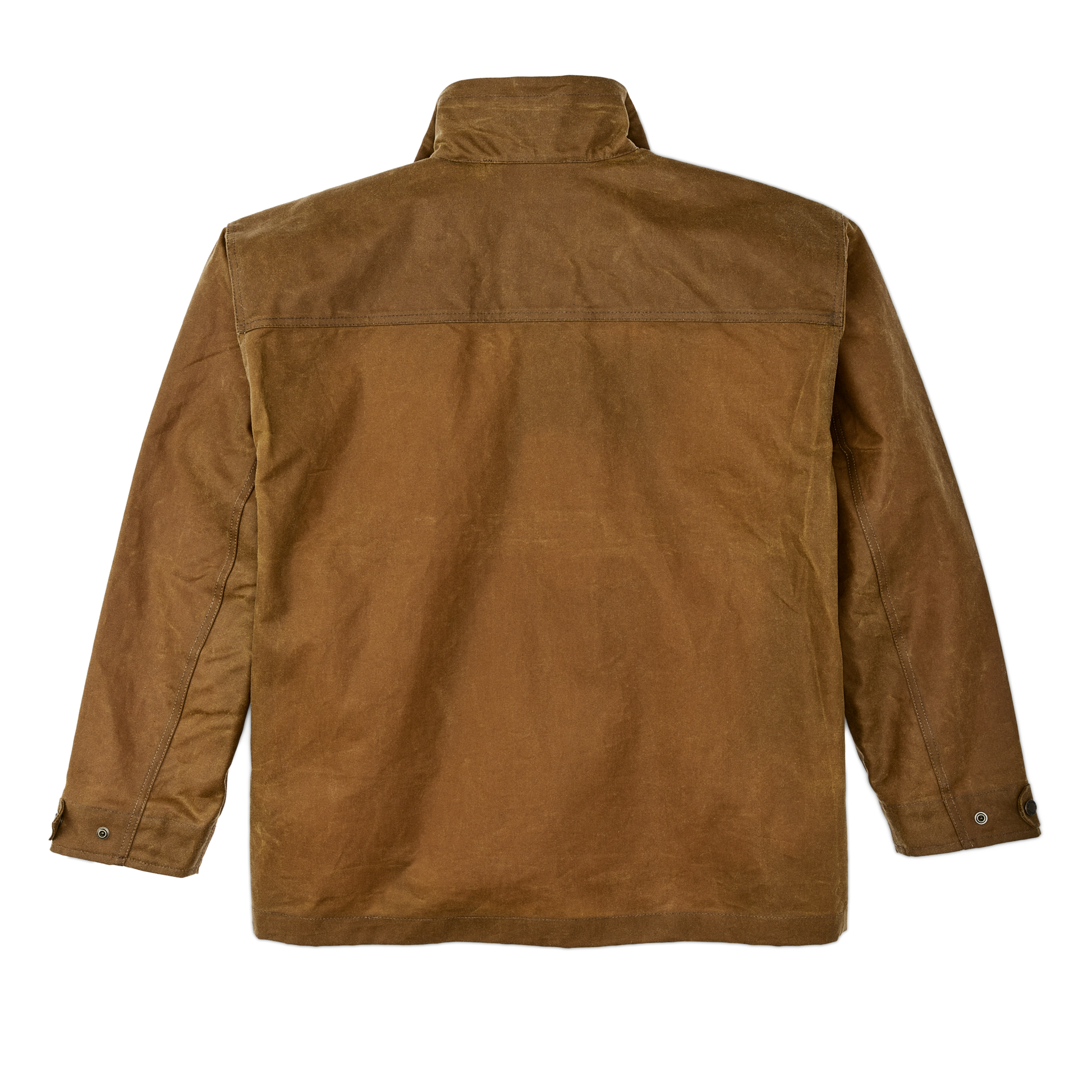 Alternate view of the Filson Tin Cloth Quarter Zip Pullover - Dark Tan