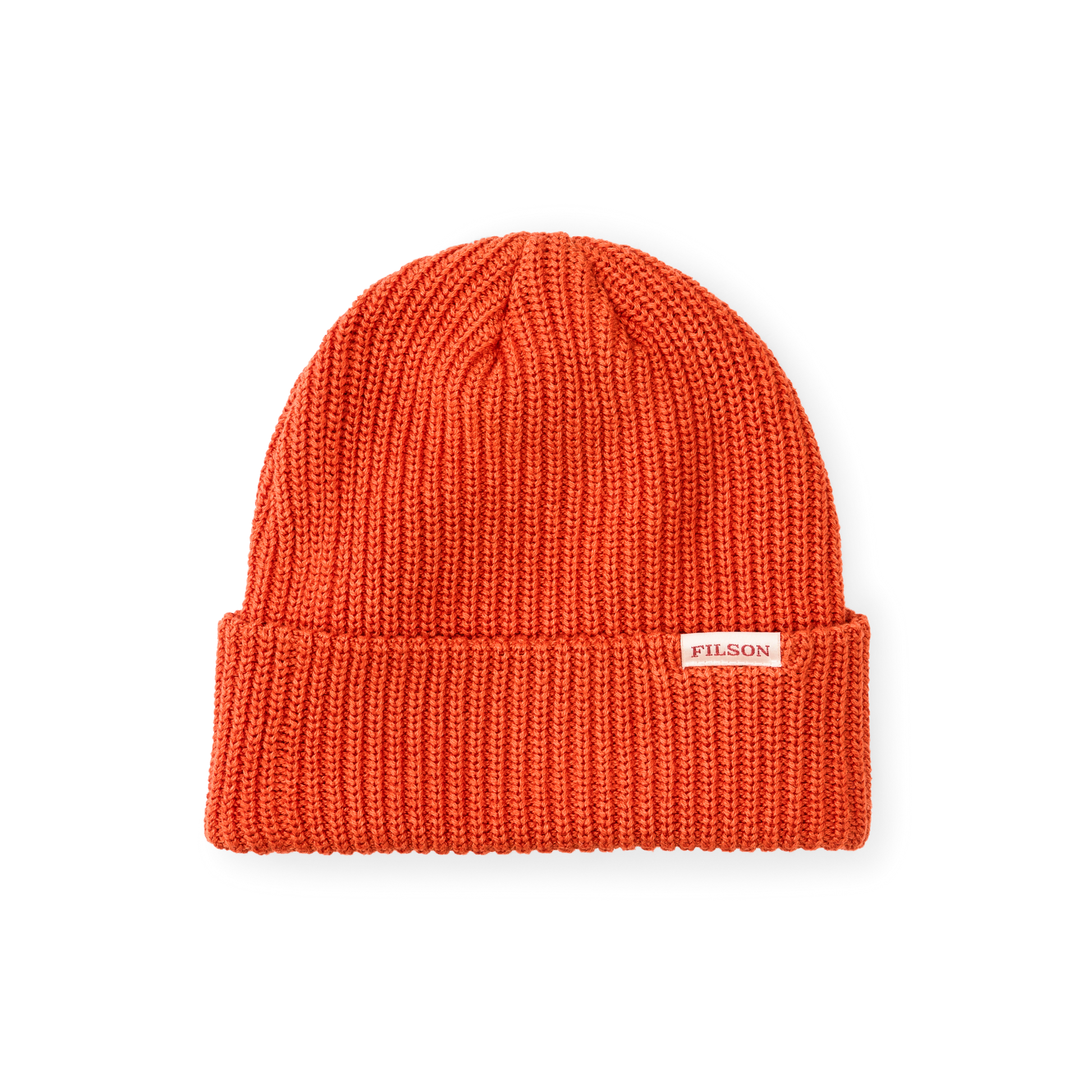 Front-facing image of the Filson Cotton Watch Cap - Flame