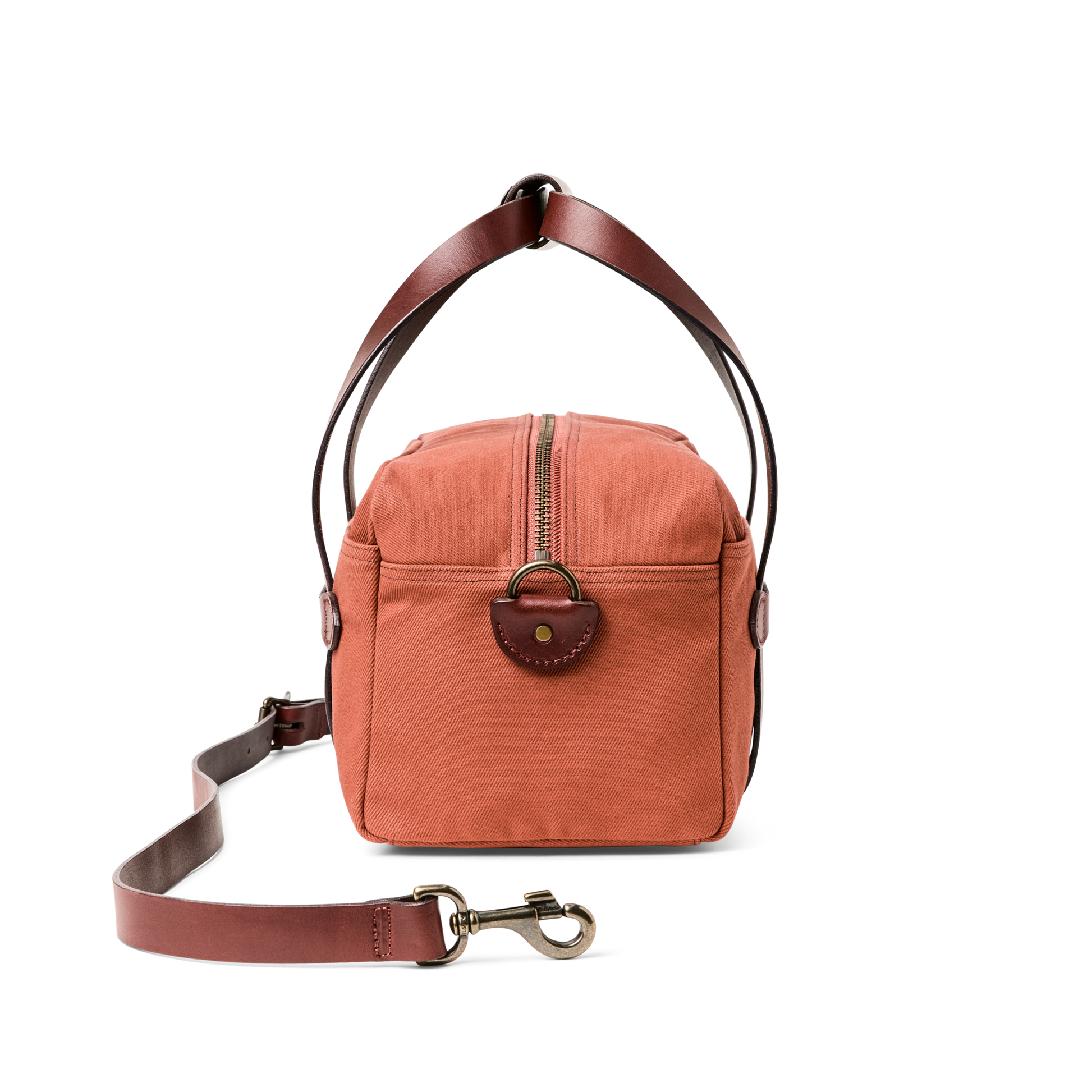 Alternate view of the Filson Rugged Twill Xs Compact Duffle Bag - Light Rust