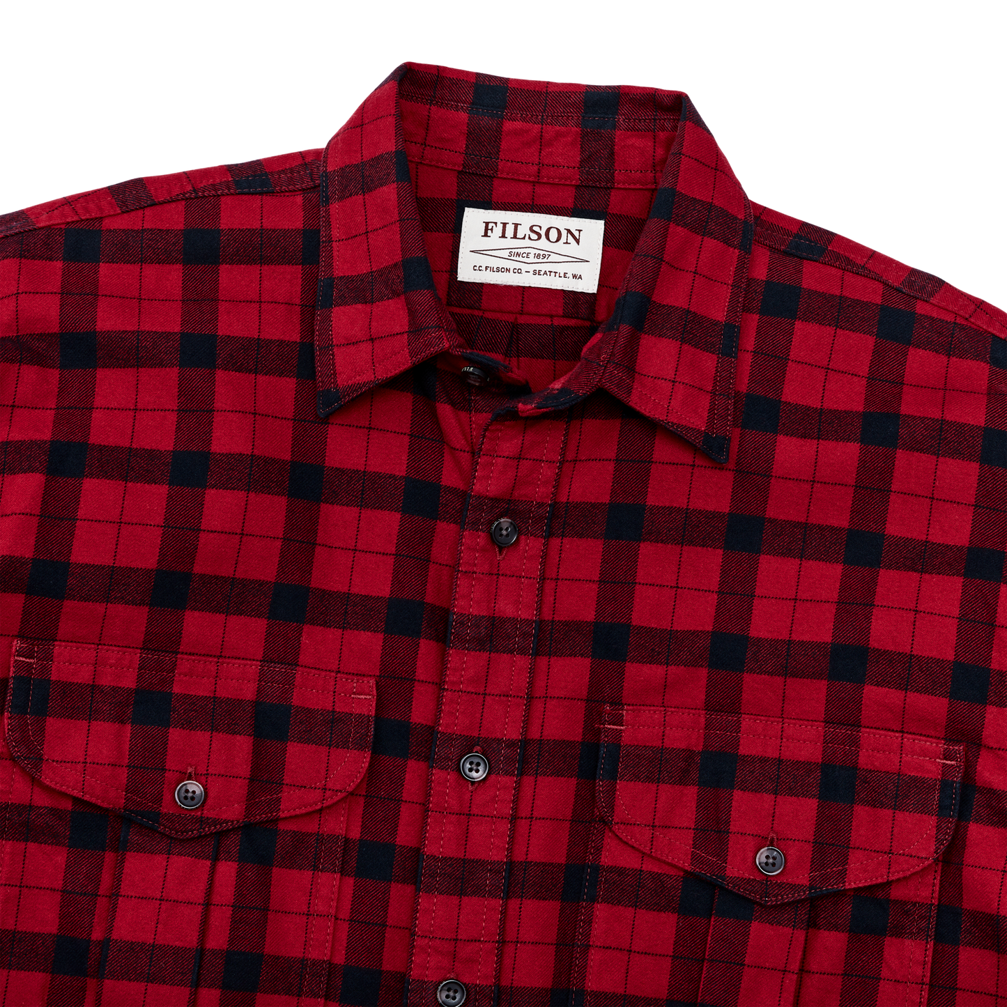 Alternate view of the Filson Alaskan Guide Shirt - Black