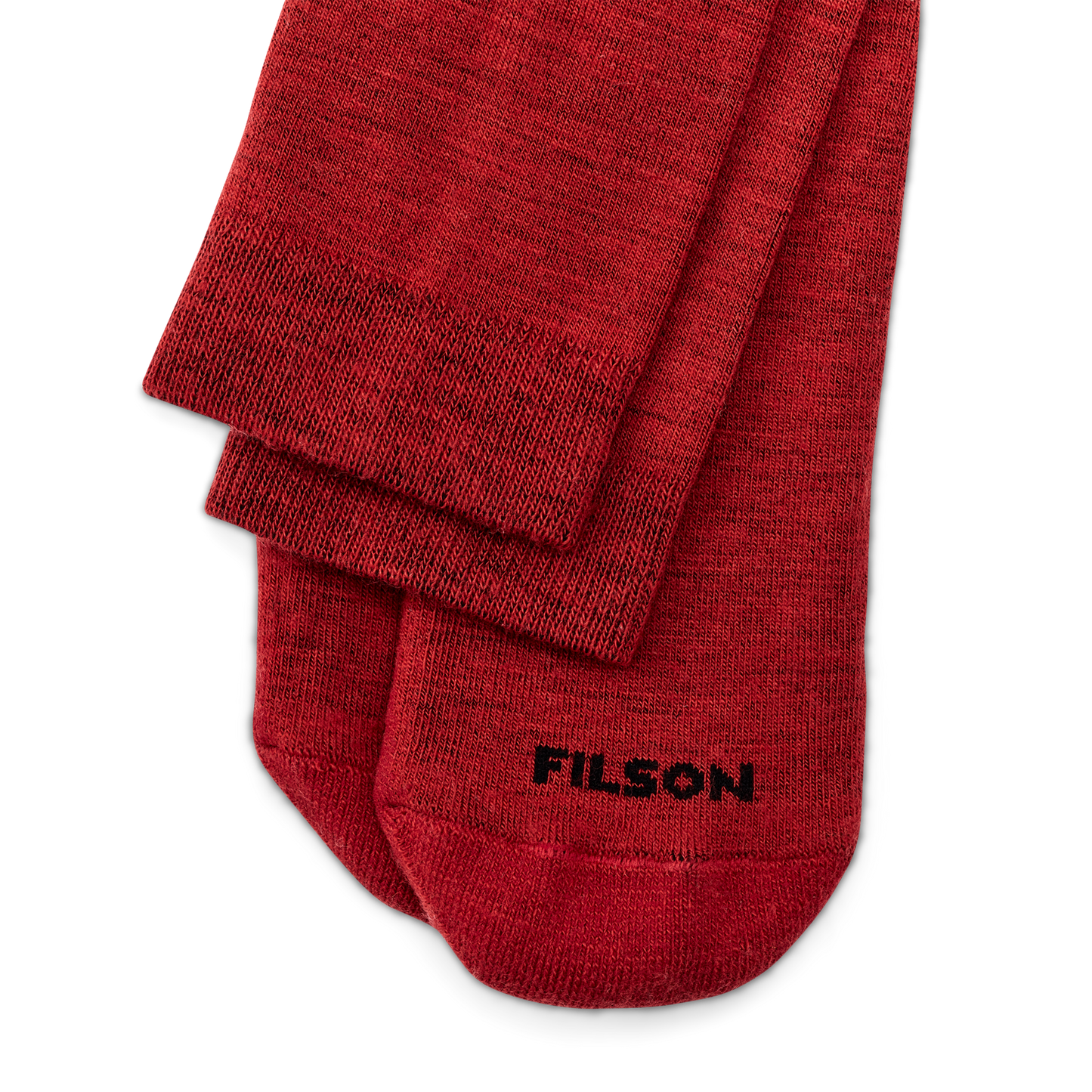 Alternate view of the Filson Everyday Crew Socks - Red