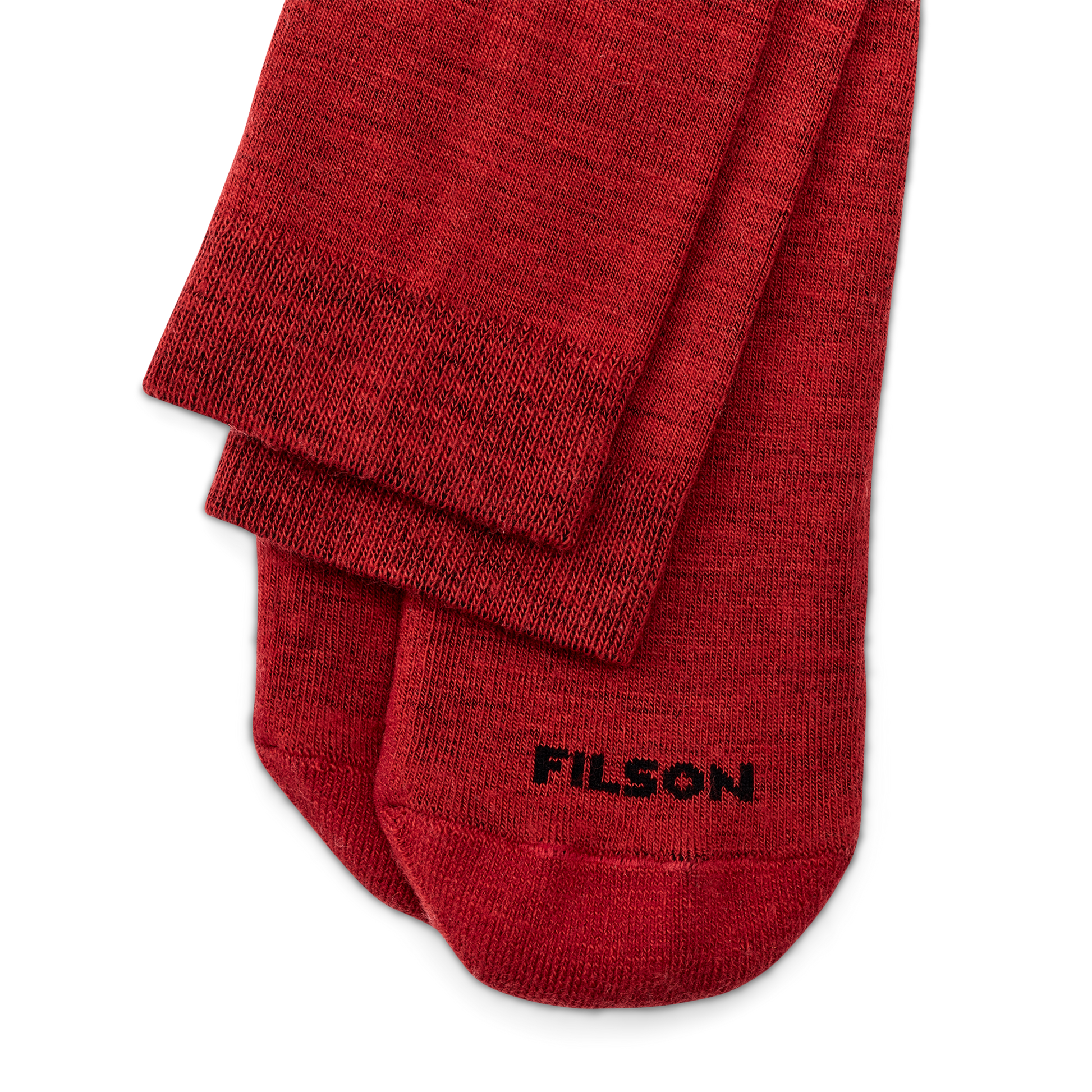 Alternate view of the Filson Everyday Crew Socks - Red