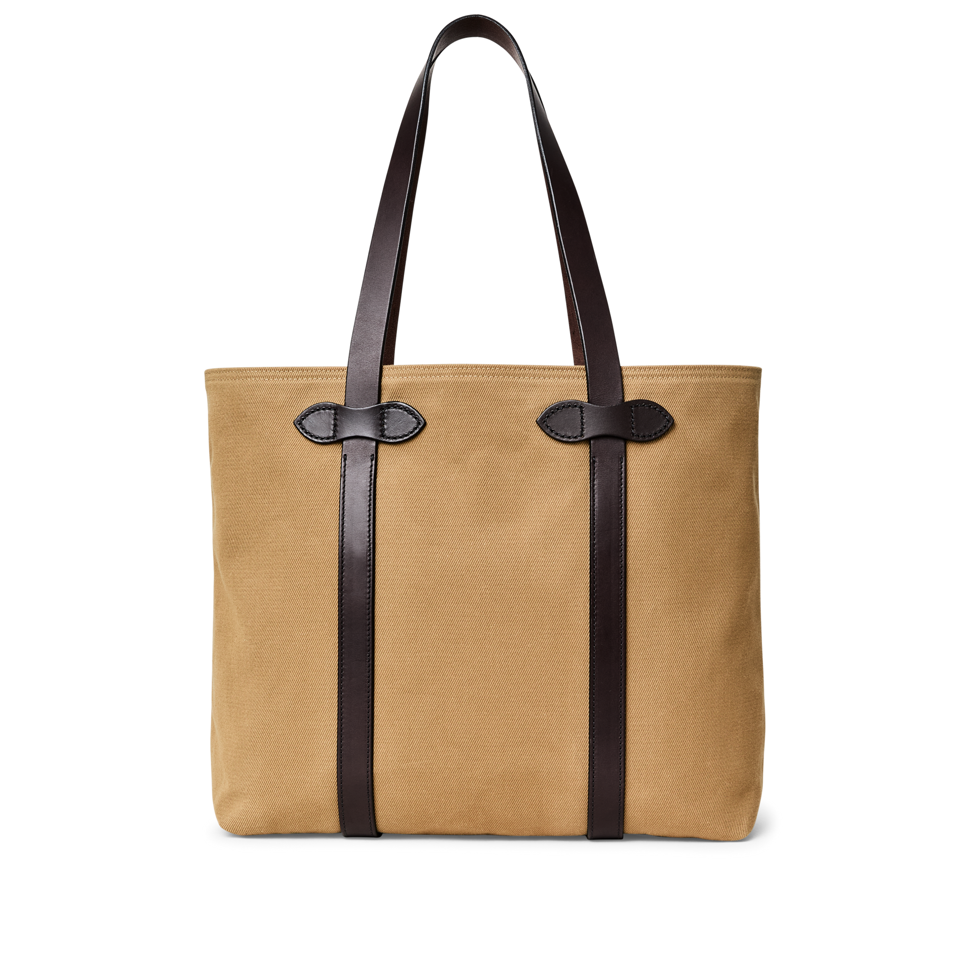 Alternate view of the Filson Rugged Twill Large Open Tote Bag - Tan