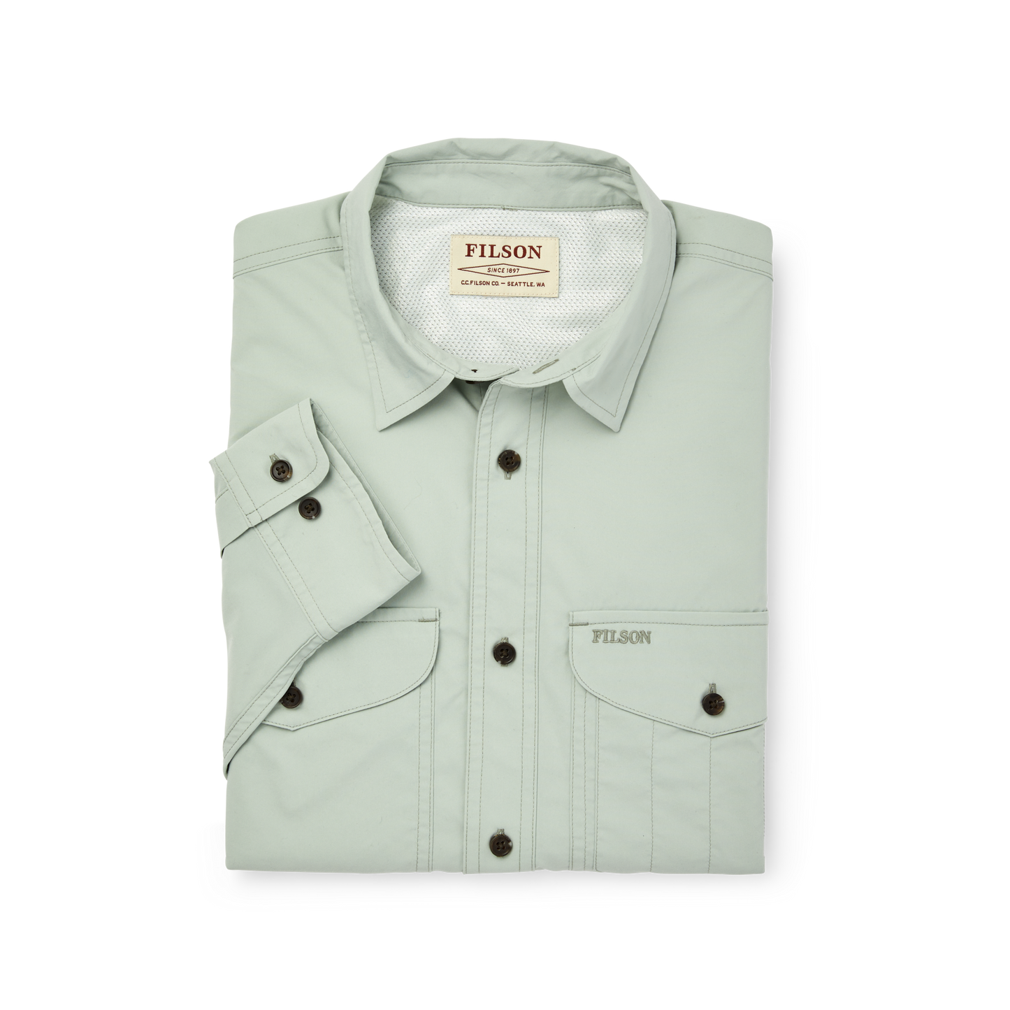 Alternate view of the Filson Twin Lakes Sport Shirt - Flint Stone