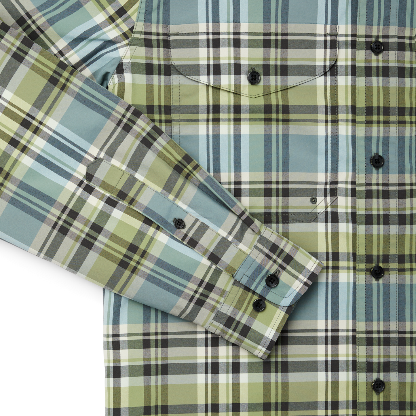 Alternate view of the Filson Twin Lakes Sport Shirt - Cedar Green