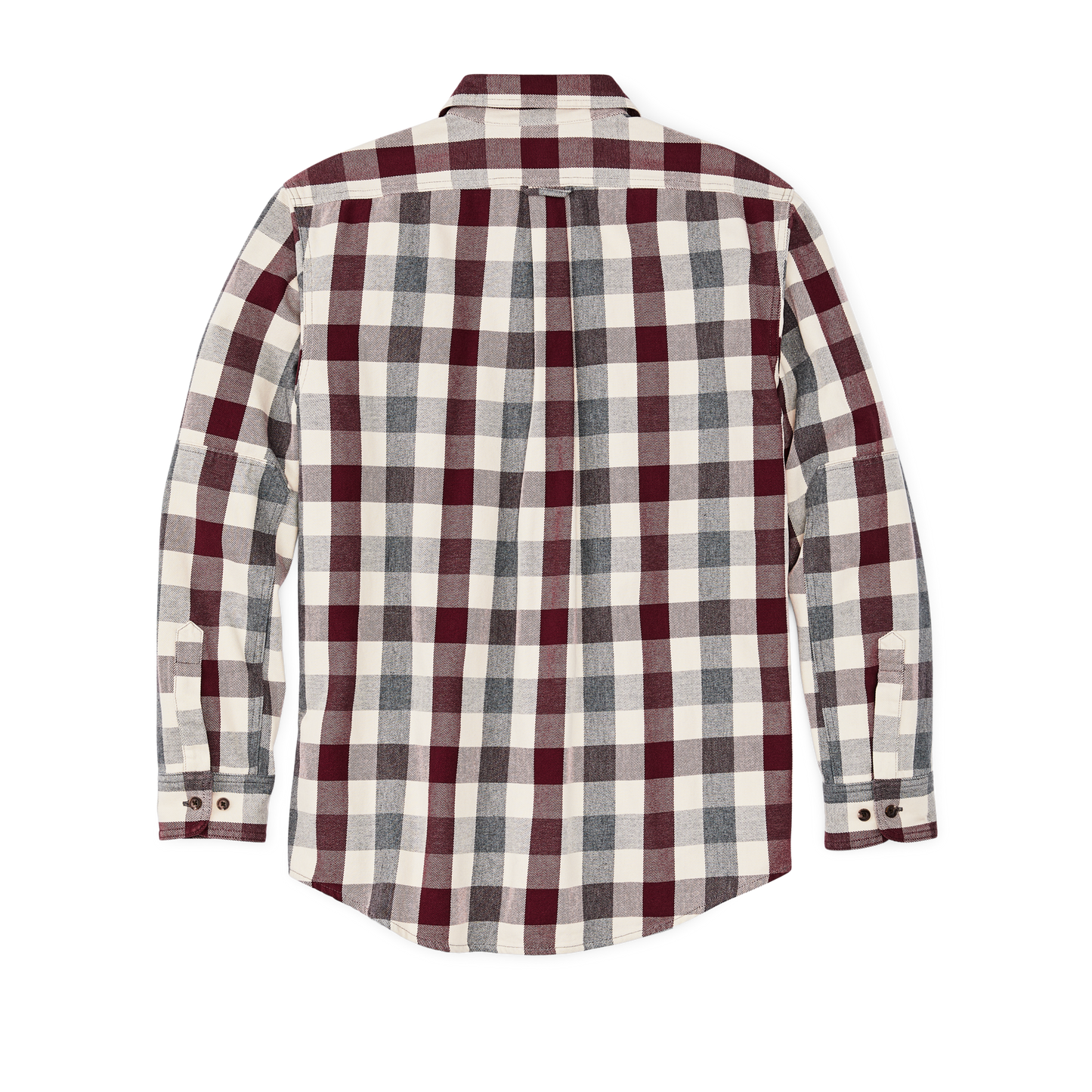 Alternate view of the Filson Vintage Wash Alaskan Guide Shirt - Sequoia / Heather Gray