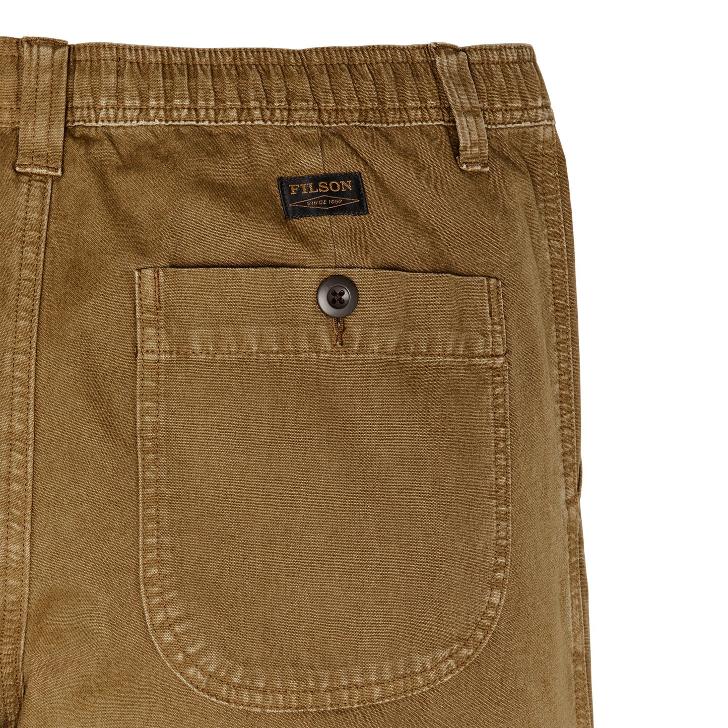 Alternate view of the Filson Oakville Canvas Pants - Bronze Brown