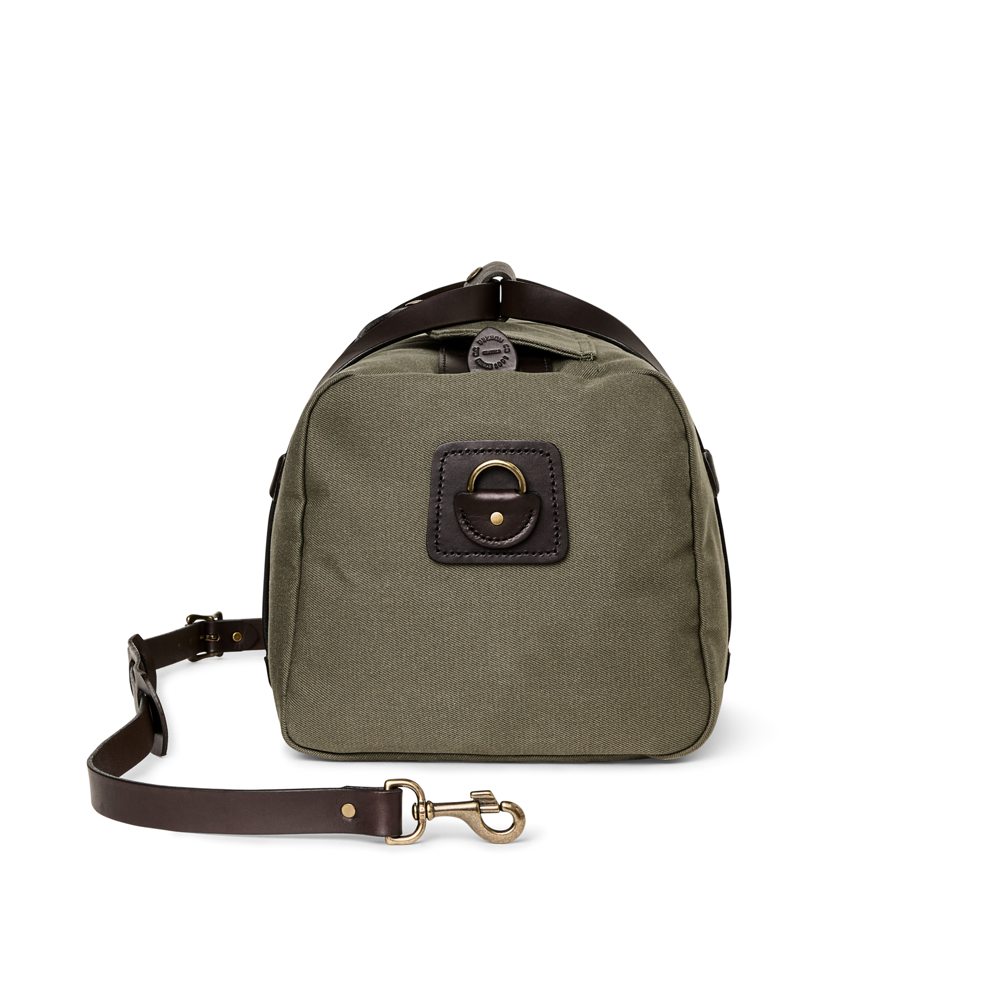 Alternate view of the Filson Small Rugged Twill Duffle Bag - Otter Green