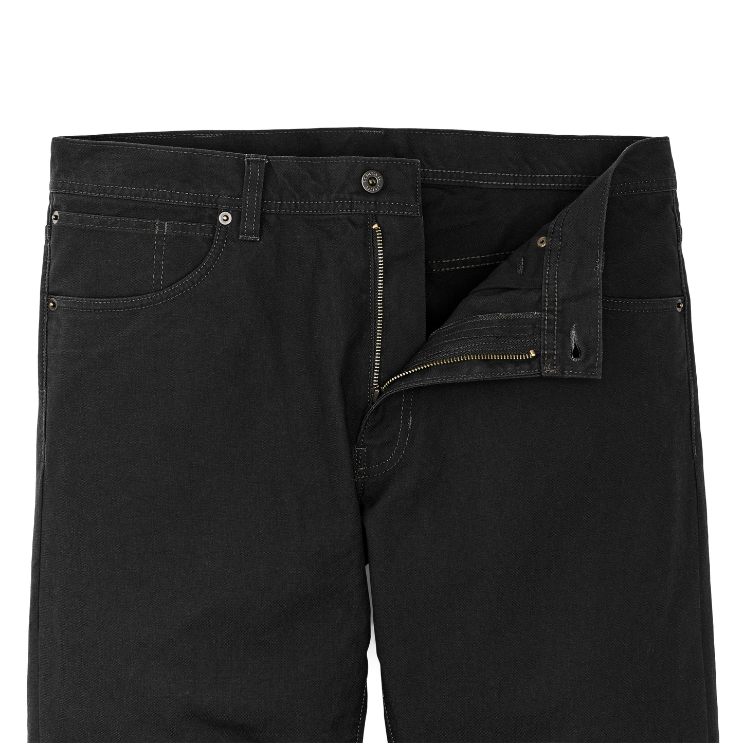 Alternate view of the Filson Dry Tin Cloth 5-pocket Pants - Raven