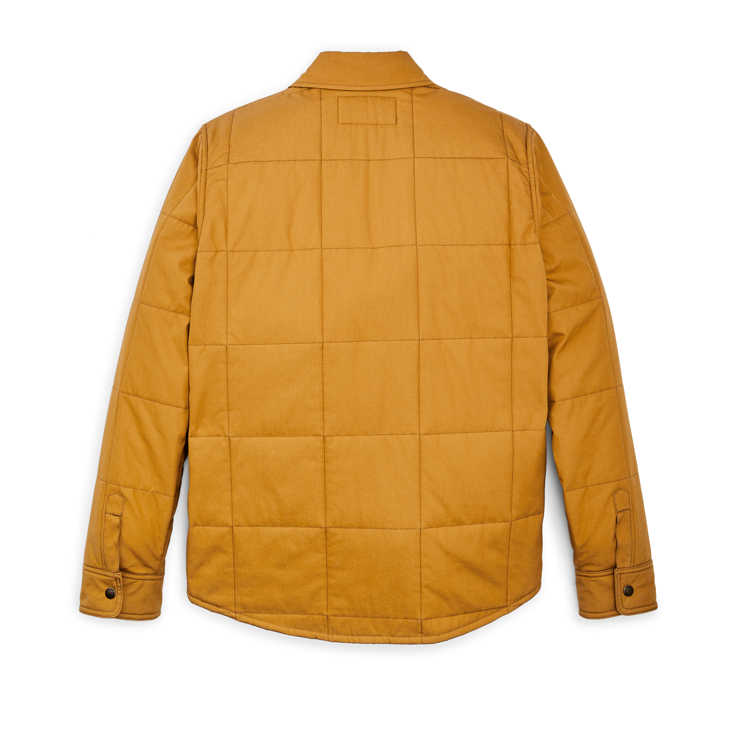 Alternate view of the Filson Cover Cloth Quilted Jac-shirt - Yellow Ochre