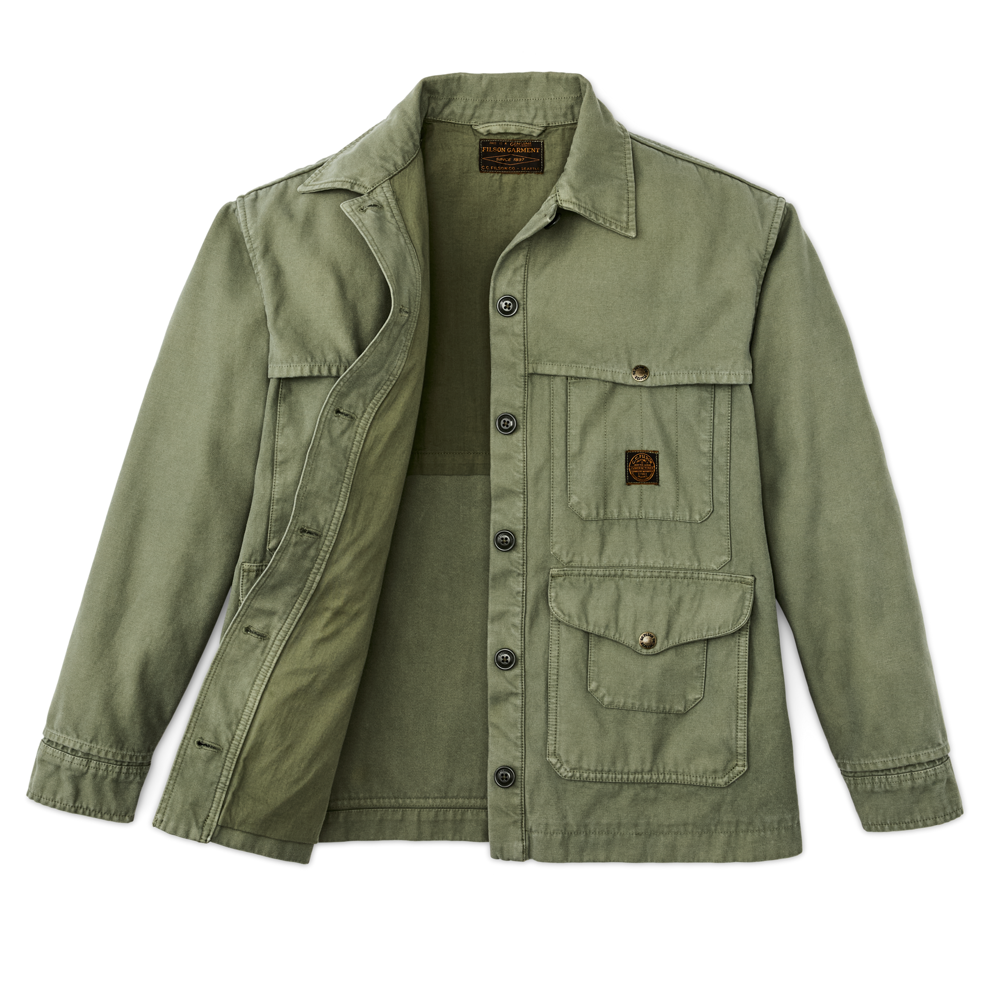 Alternate view of the Filson Women's Field Cruiser - Army Green