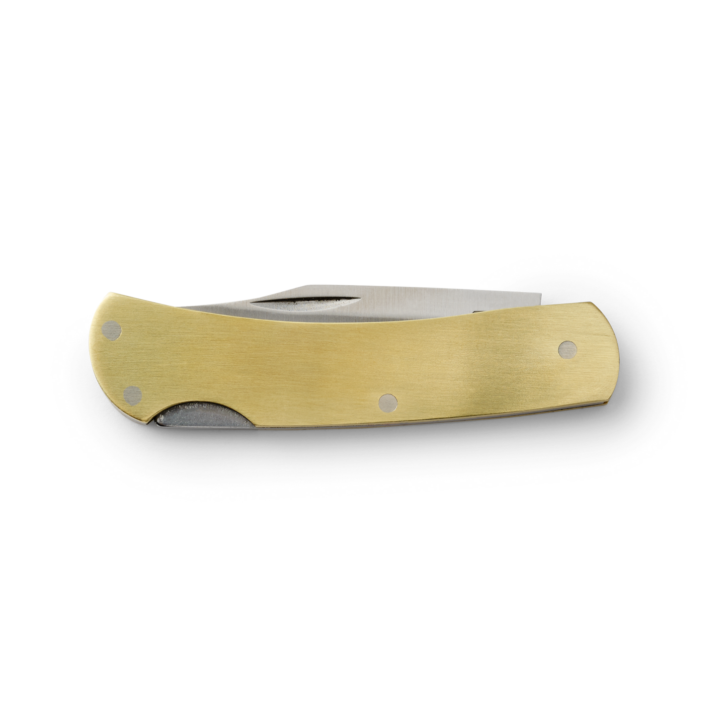 Alternate view of the Filson Brass Lockback Pocket Knife - Brass