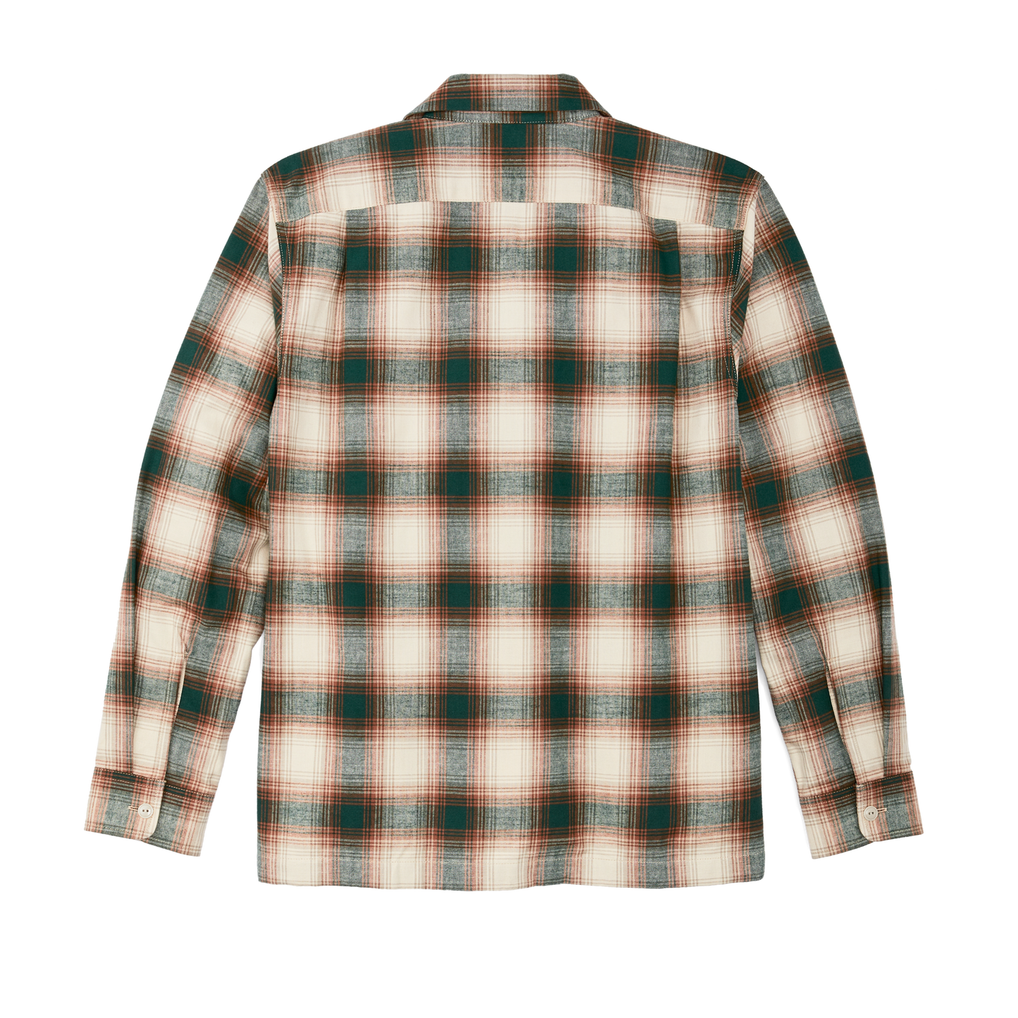 Alternate view of the Filson Elk Heights Camp Shirt - Rust / Pine Grove Plaid