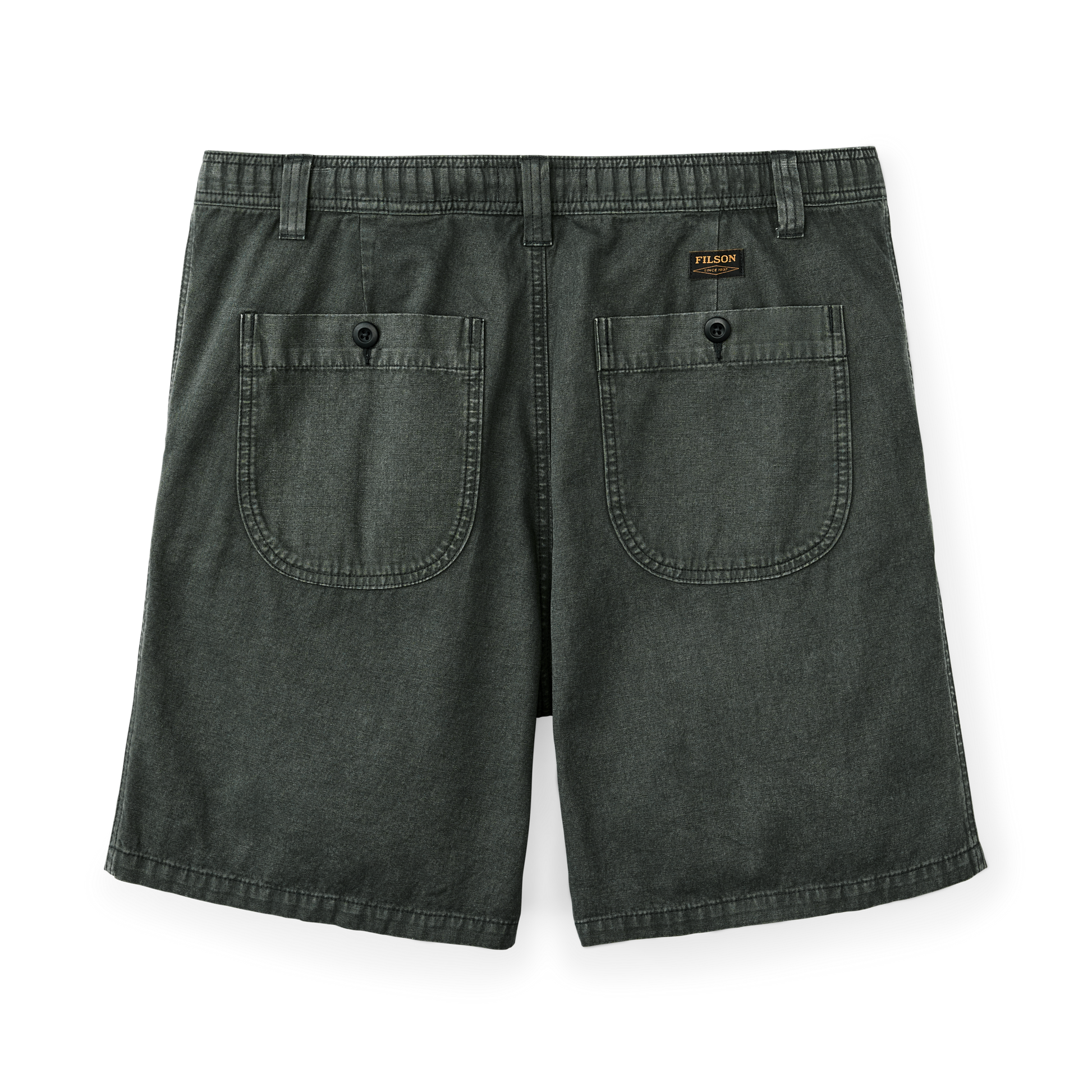 Alternate view of the Filson Oakville Canvas Shorts - Gravel