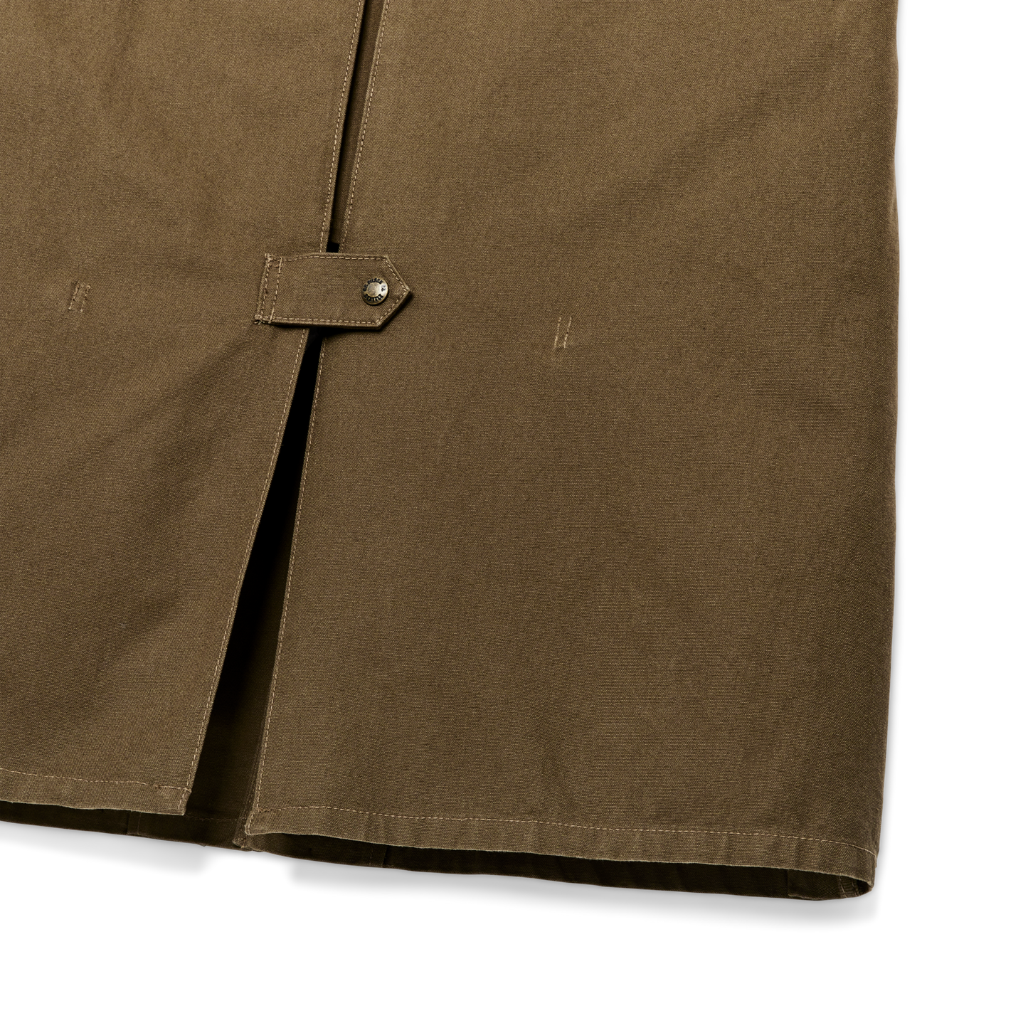 Alternate view of the Filson Women's Dry Tin Duster Coat - Marsh Olive